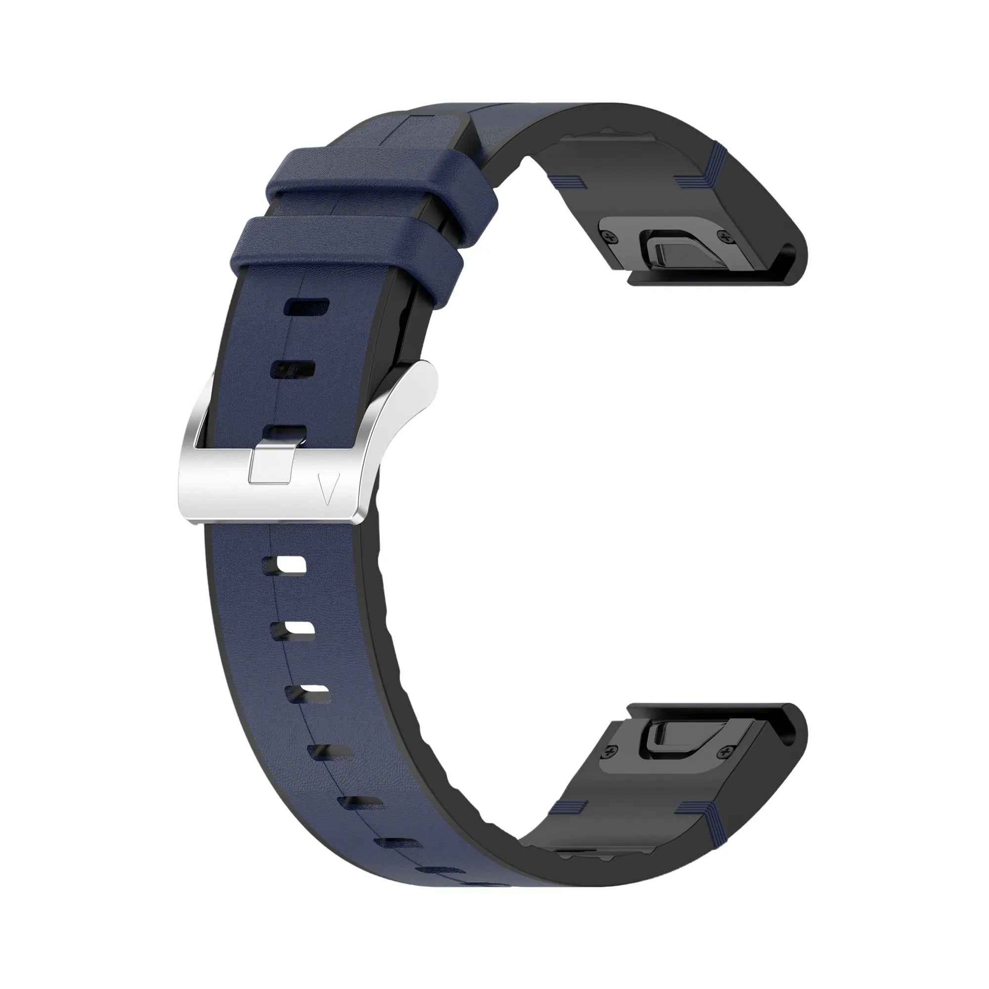 Garmin Fenix 8 Pro - 47mm Leather Hybrid Strap (Blue)