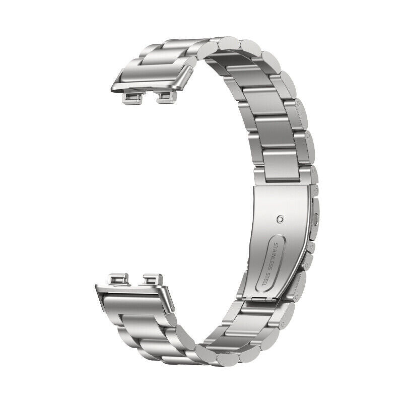 Huawei Band 10 stalen band (zilver)