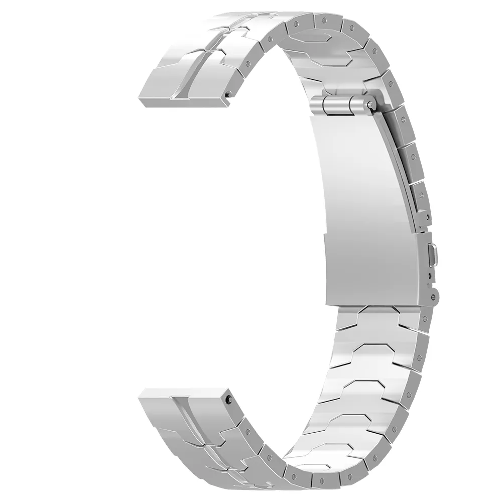 OnePlus Watch 3 steel iron band (zilver)