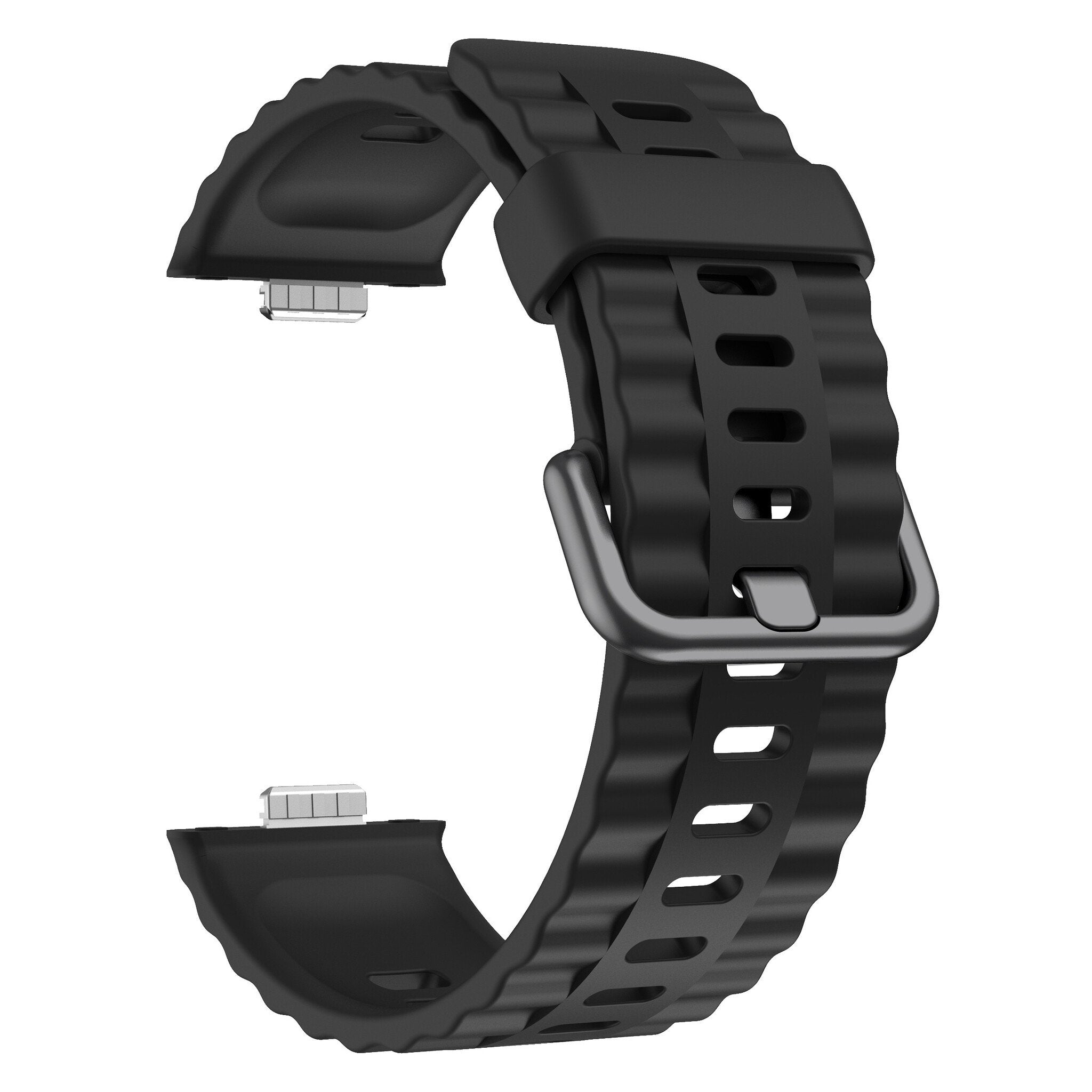 Huawei Watch 3 (Pro) siliconen classic bandje (zwart)
