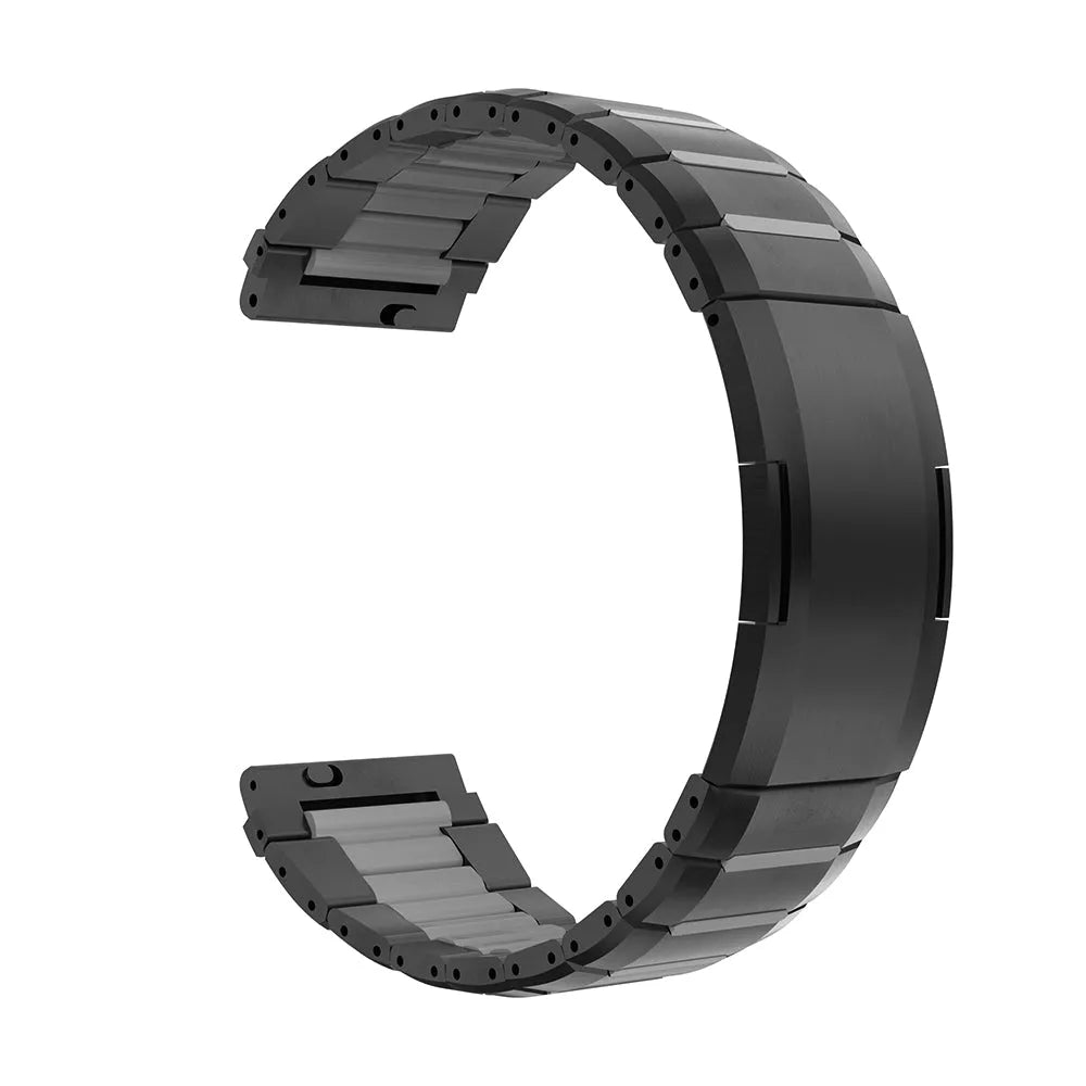 Oppo Watch X 'One Push' stalen hybrid band (zwart/grijs)