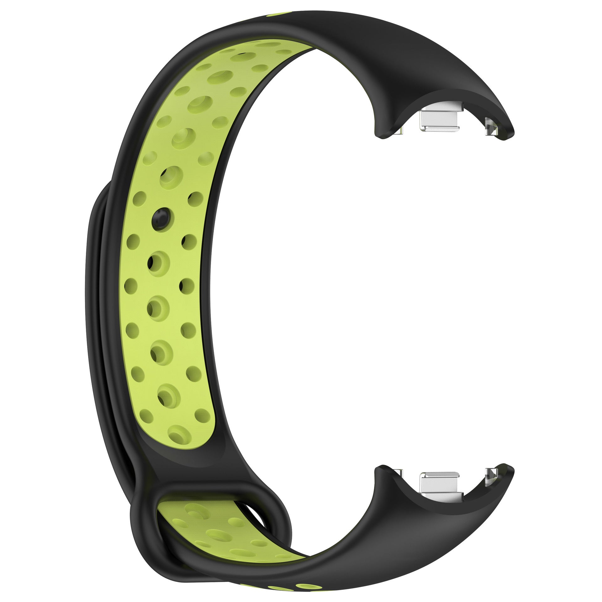 Xiaomi Smart Band 9 sport bandje (zwart/lime)