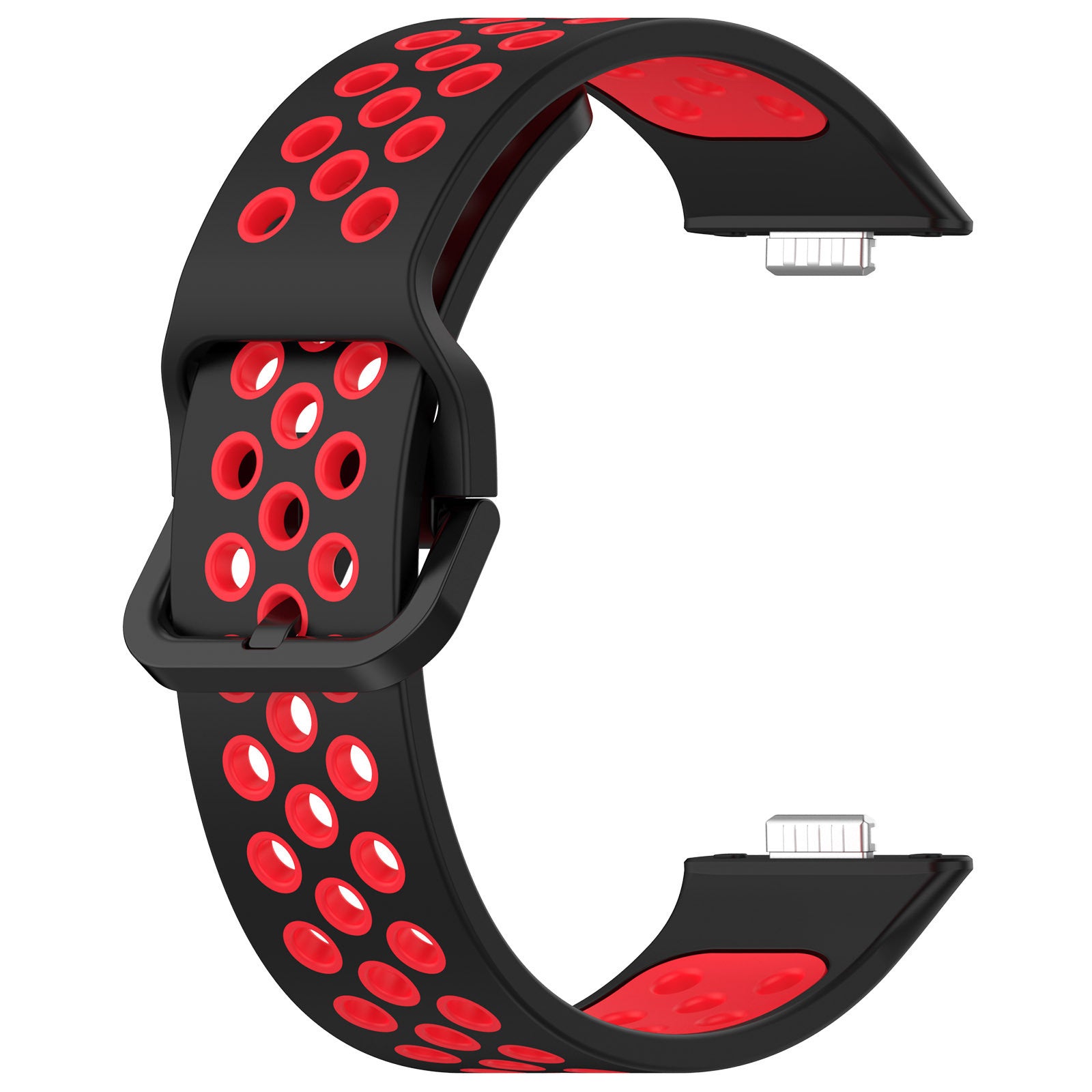 Huawei Watch Fit 4 sport bandje (zwart/rood)