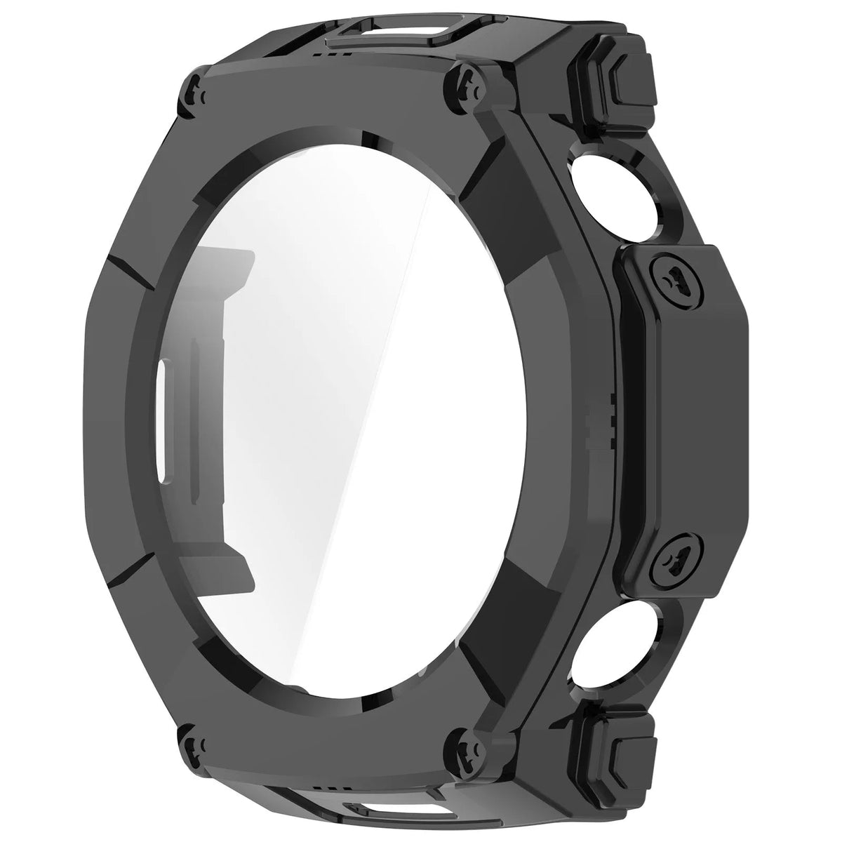 Amazfit T-Rex Ultra 2 PC case met Glass (zwart)