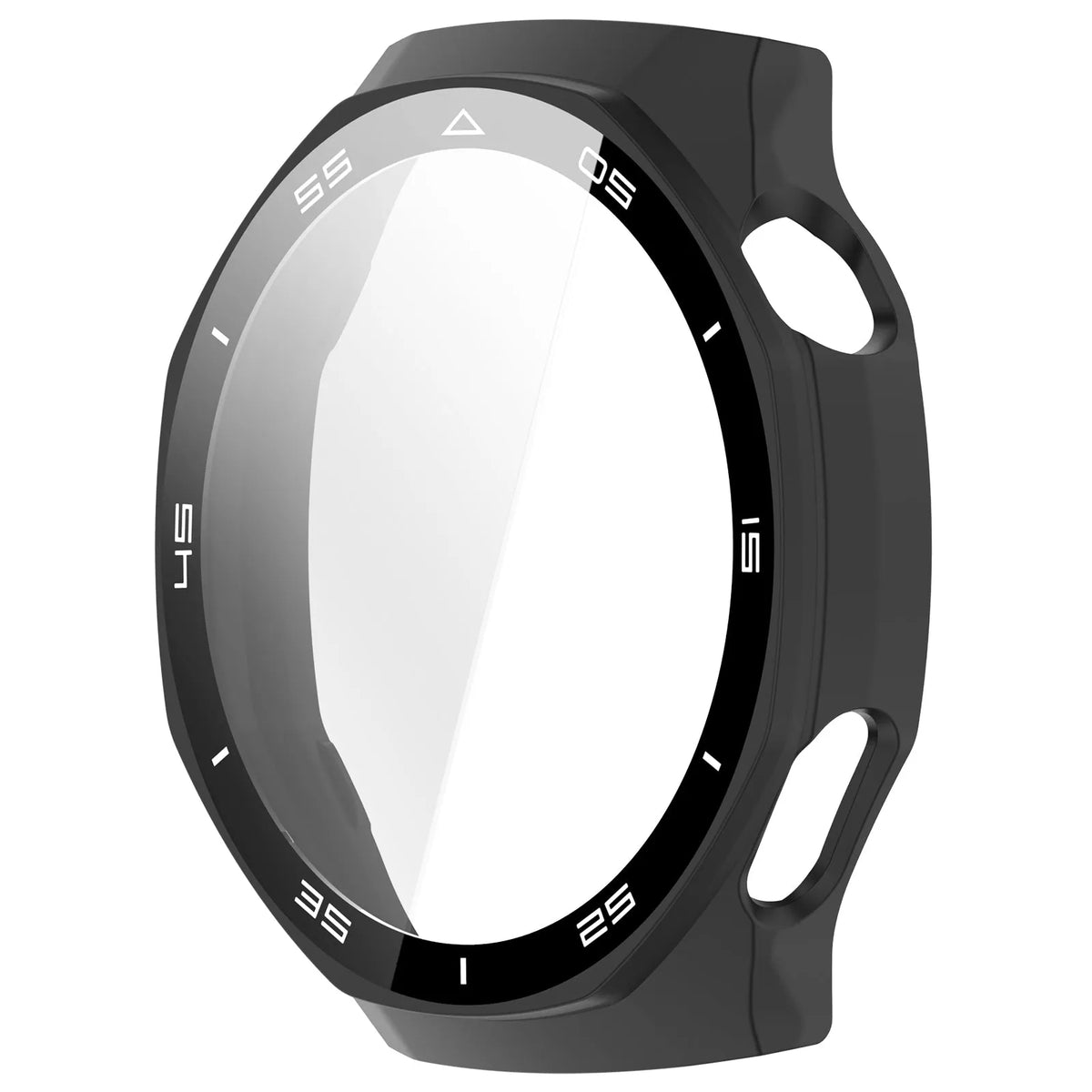 Huawei Watch GT 6 Pro Hard Case with Glass (Black)