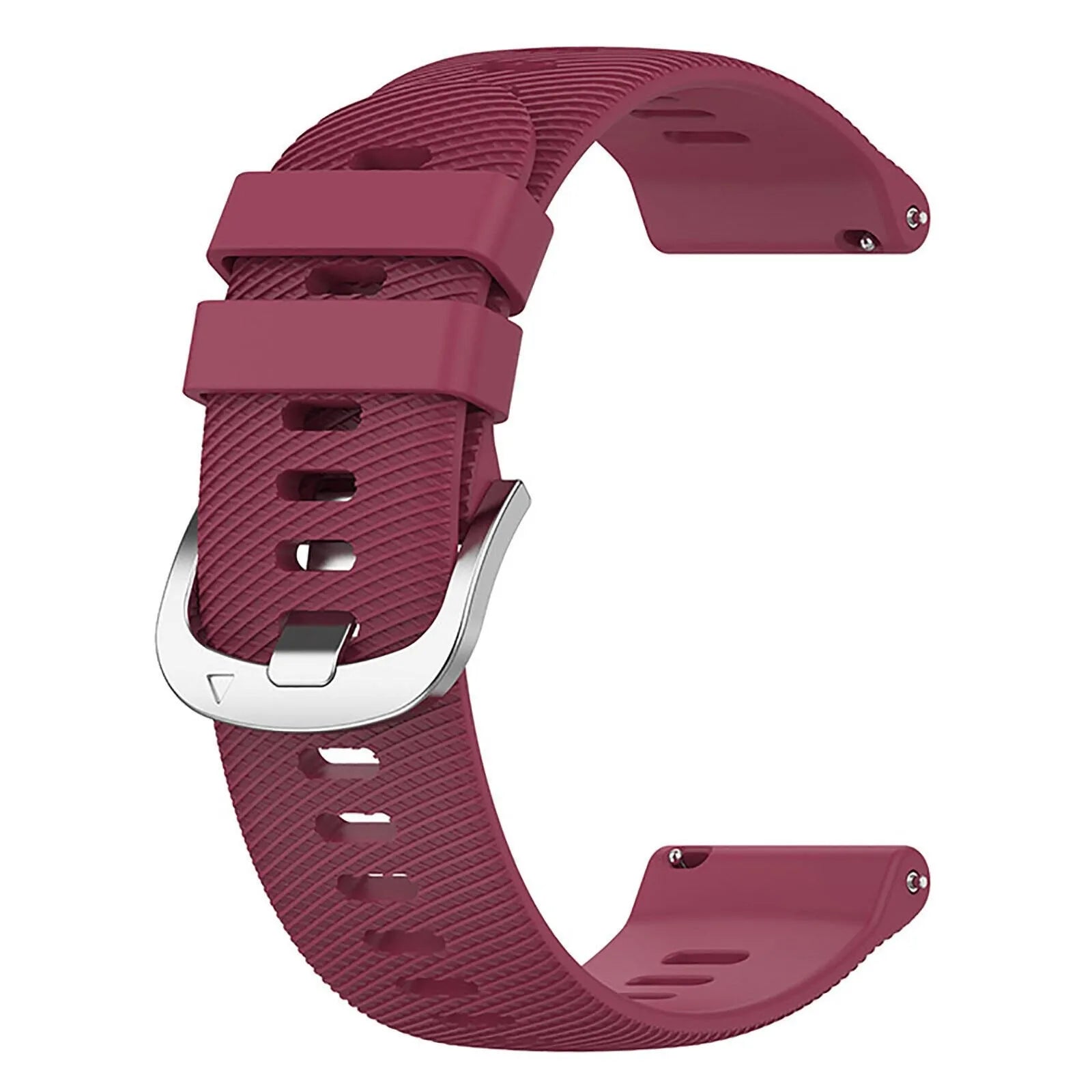 Coros Pace Pro siliconen bandje (wijnrood)