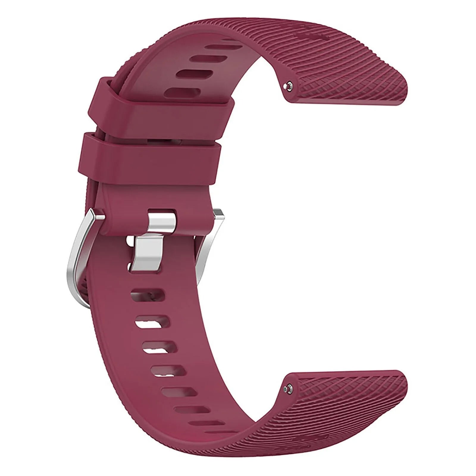 Coros Pace Pro siliconen bandje (wijnrood)