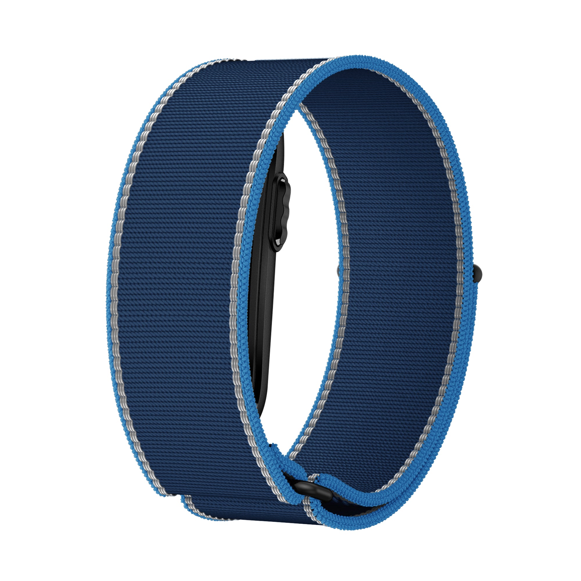 Bandz Garmin Cirqa nylon band voor biceps (duo blauw)