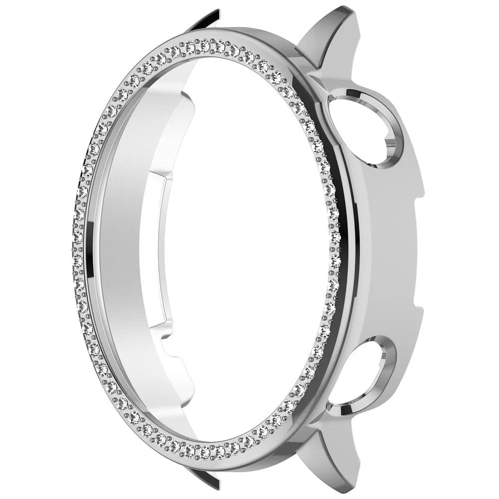 OnePlus Watch 3 - 43mm diamond hard case (zilver)