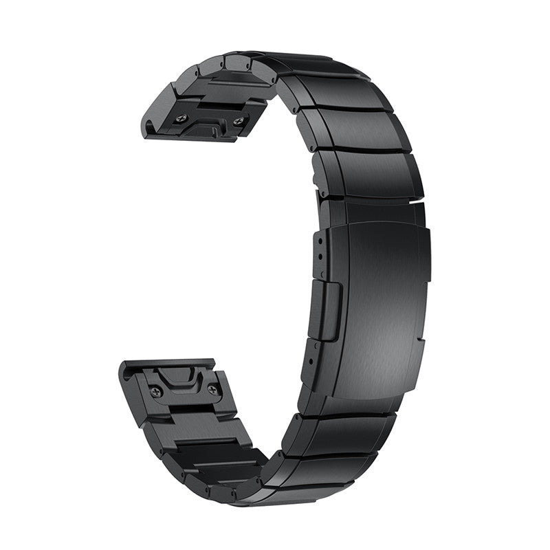 Garmin Fenix 7 metalen bandje (zwart)
