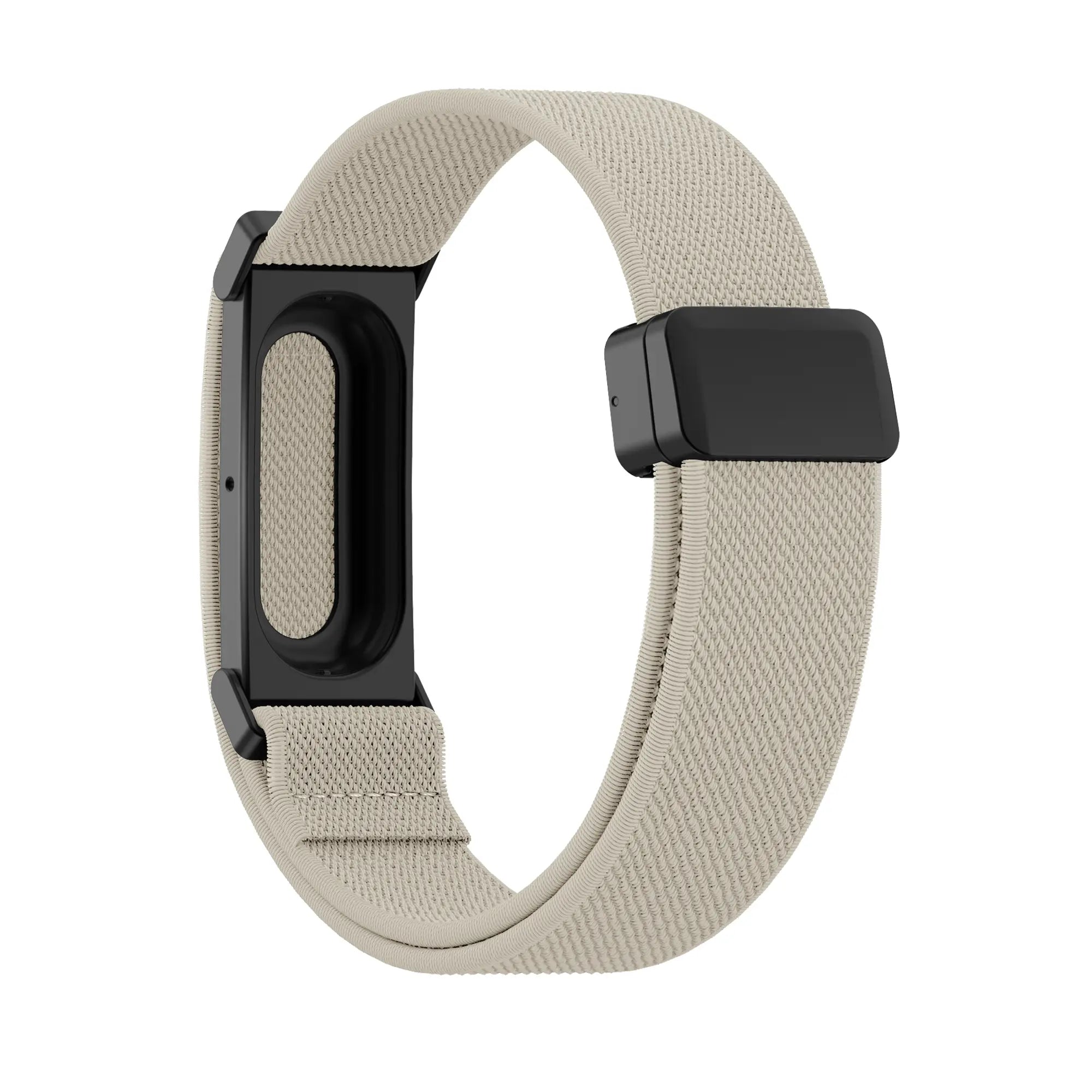 Bandz Fitbit Air nylon band met D-buckle (sterrenlicht)