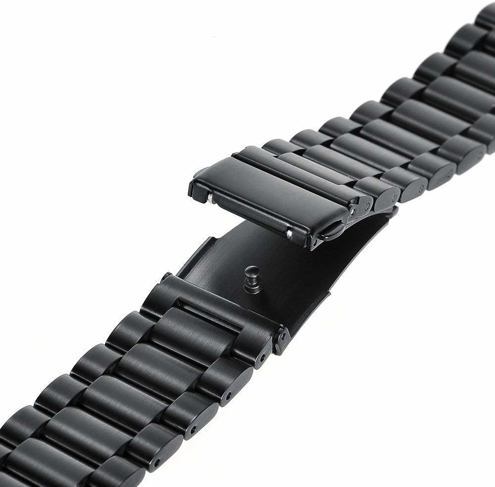Garmin Vivoactive 6 stalen band (zwart)