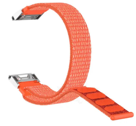 Garmin Forerunner 945 Nylon Strap (Orange)
