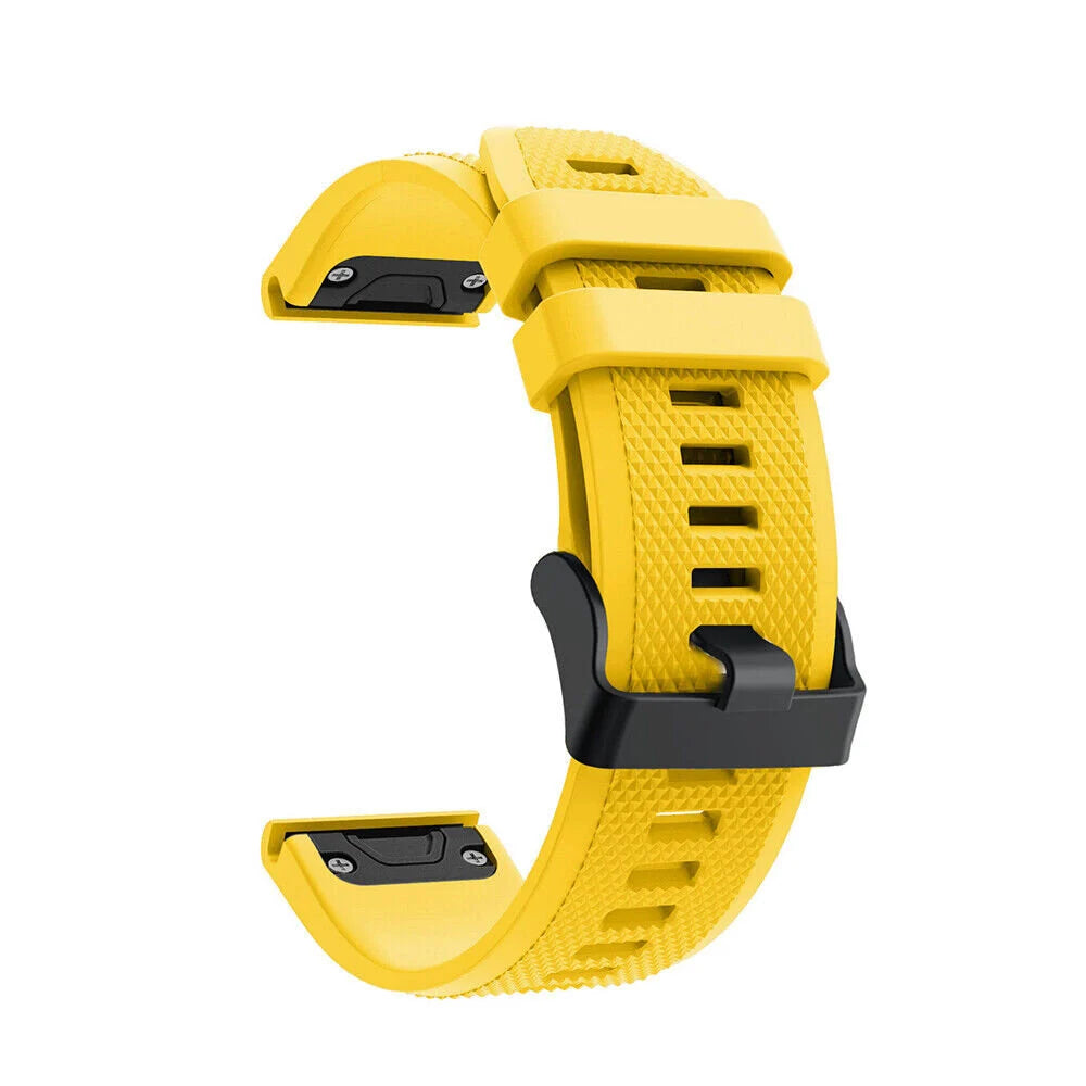 Garmin Tactix 8 - 47mm siliconen bandje (geel)