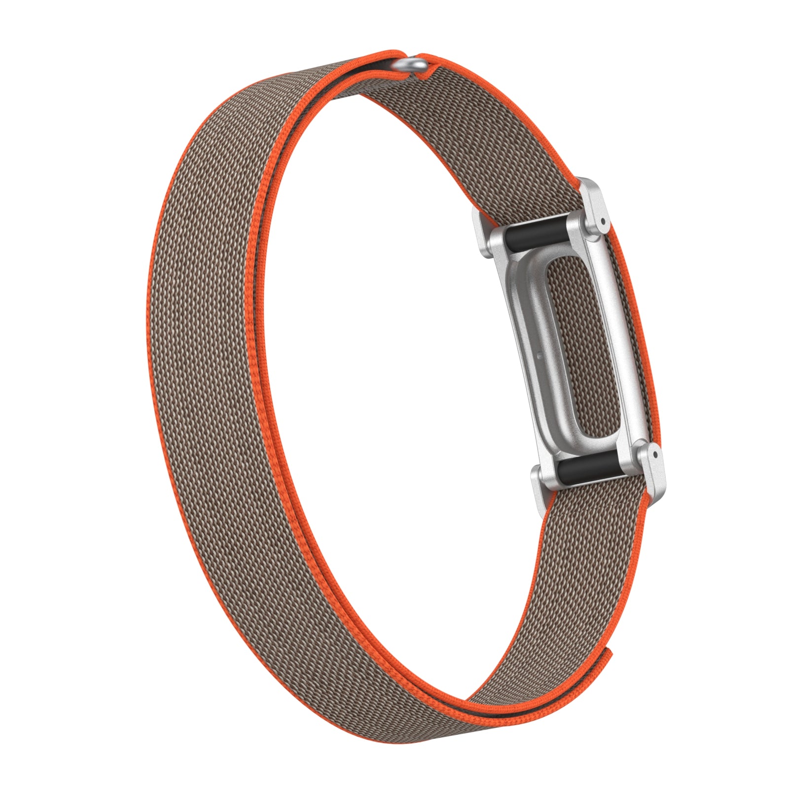 Fitbit Air biceps nylon band (grijs/oranje)