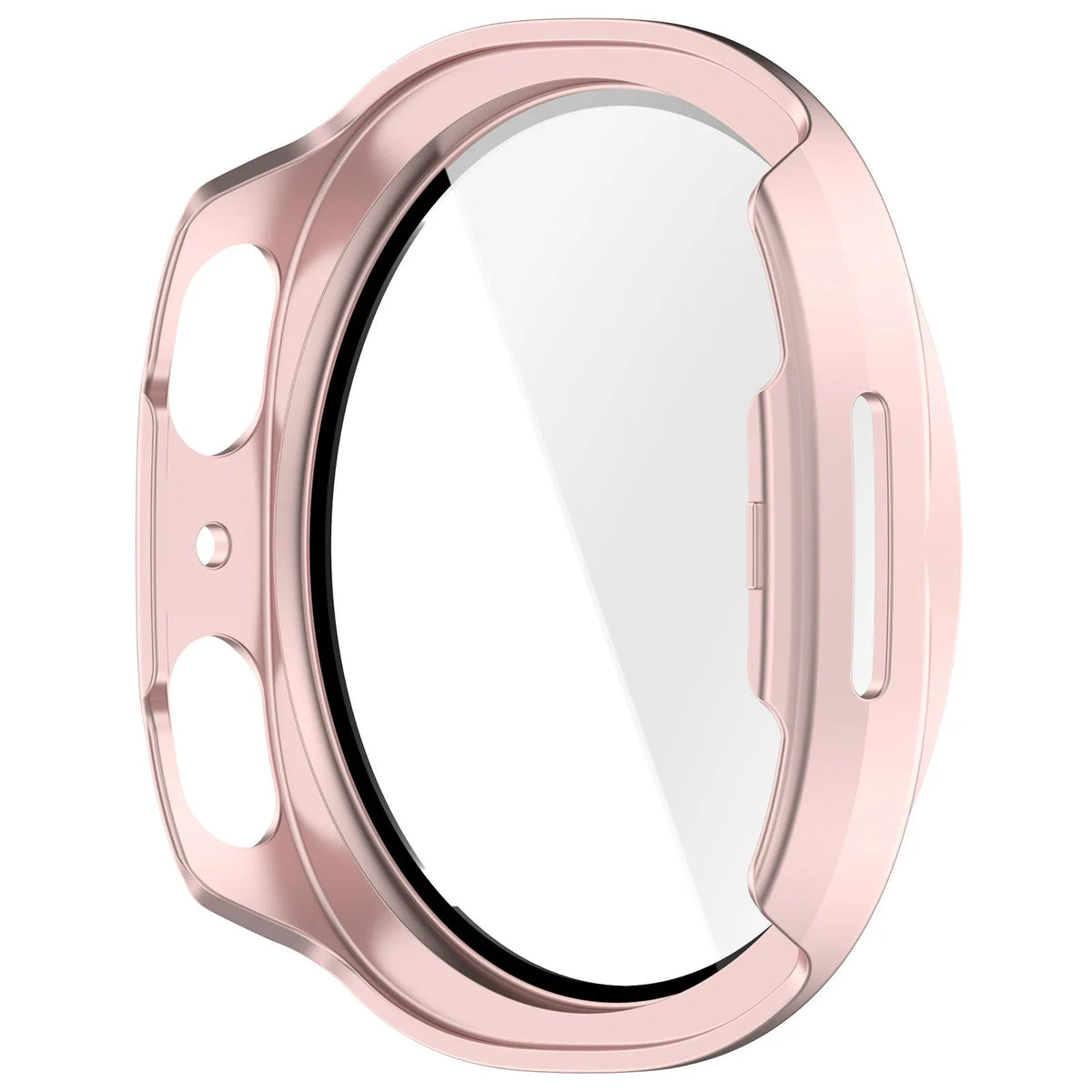 Samsung Galaxy Watch 8 - 40mm / 9 - 40mm hard case met glas (roze)