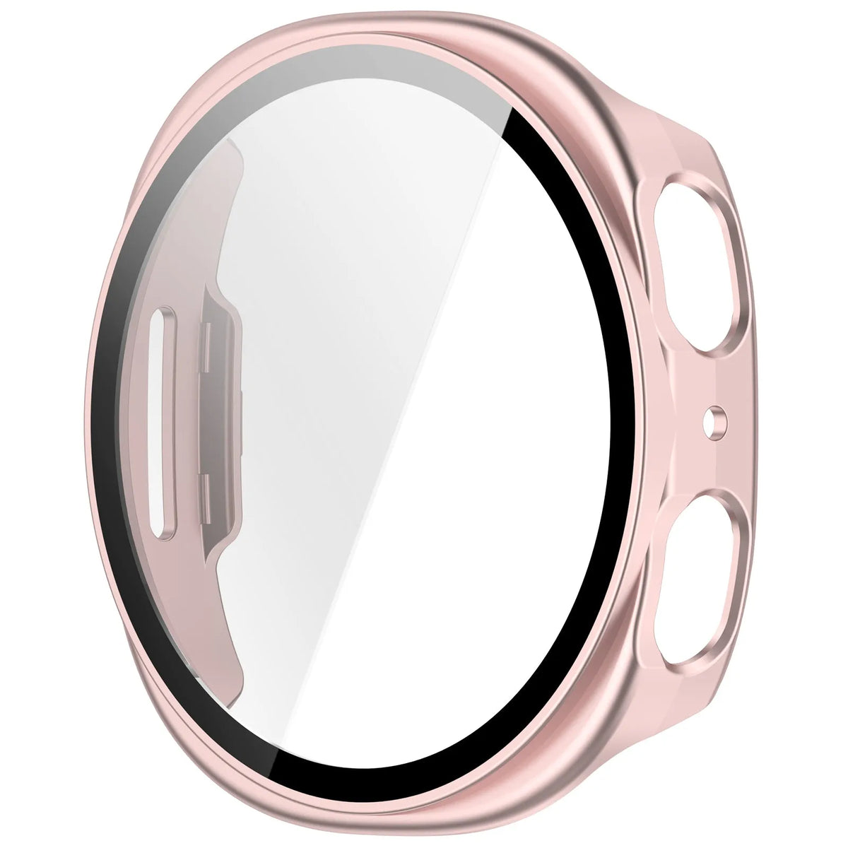 Samsung Galaxy Watch 8 - 44mm hard case met glas (roze)