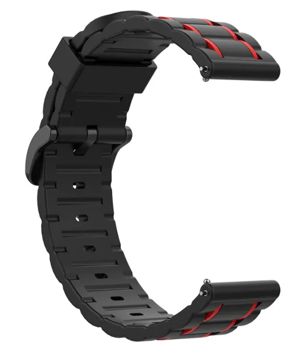 Amazfit GTS 4 Sport Buckle Strap (Black/Red)