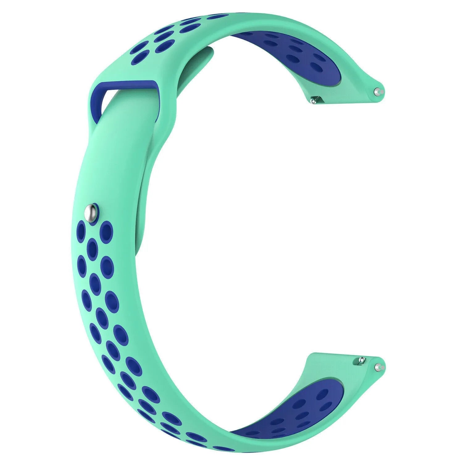 Amazfit Bip U (Pro) sport bandje (aqua/blauw)