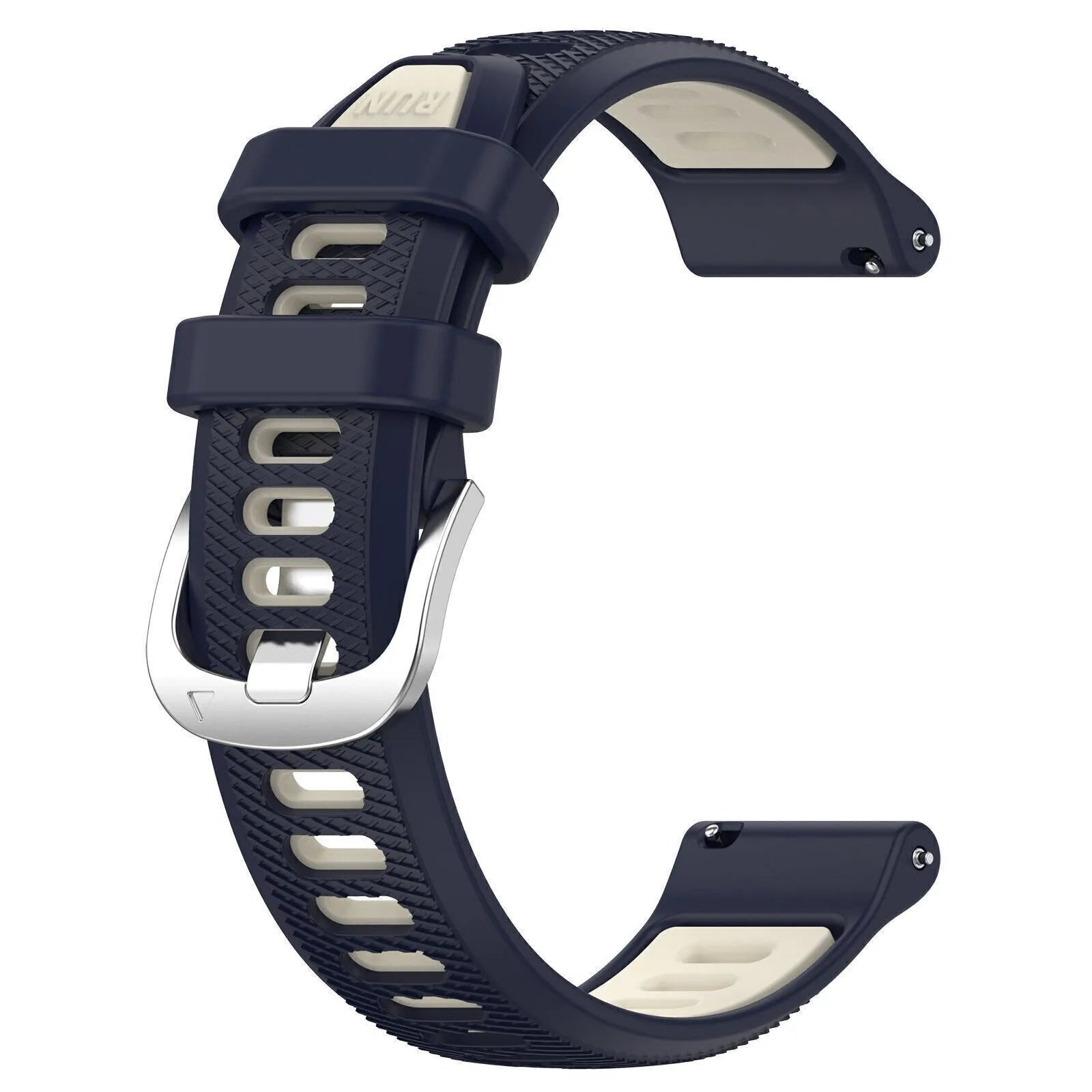 Coros Pace Pro sport gesp bandje (donkerblauw/beige)