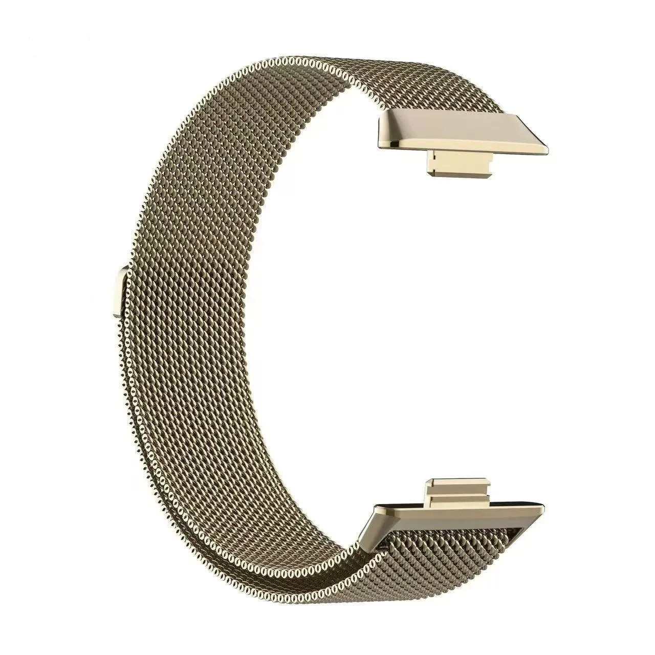 Milanese Strap, starlight, without a watch, 3/4 front view