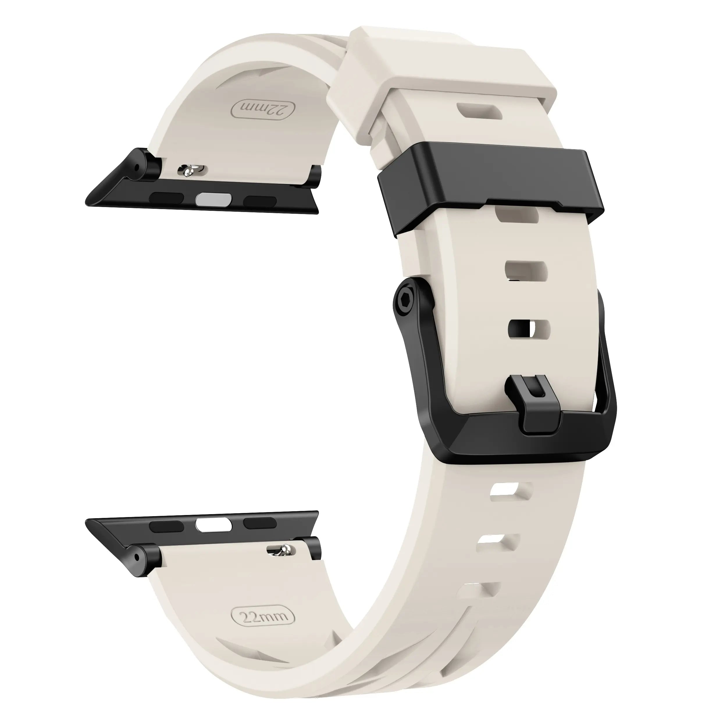 Apple Watch race siliconen band (sterrenlicht)
