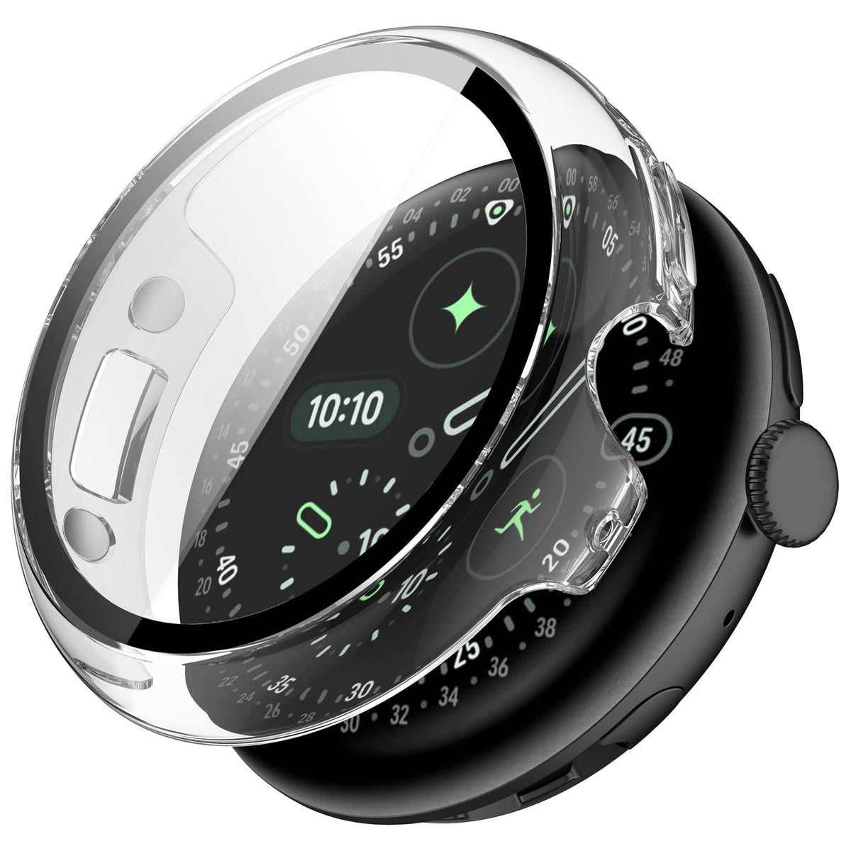 Google Pixel Watch 5 - 45mm Hard Case with Glass