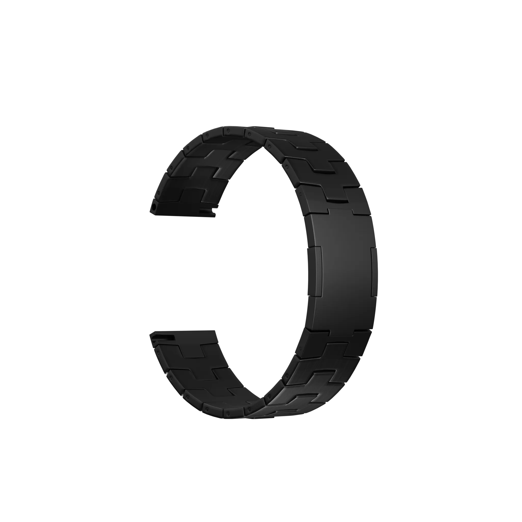Suunto 9 Peak Pro titanium grain band (platte sluiting) (grafiet)