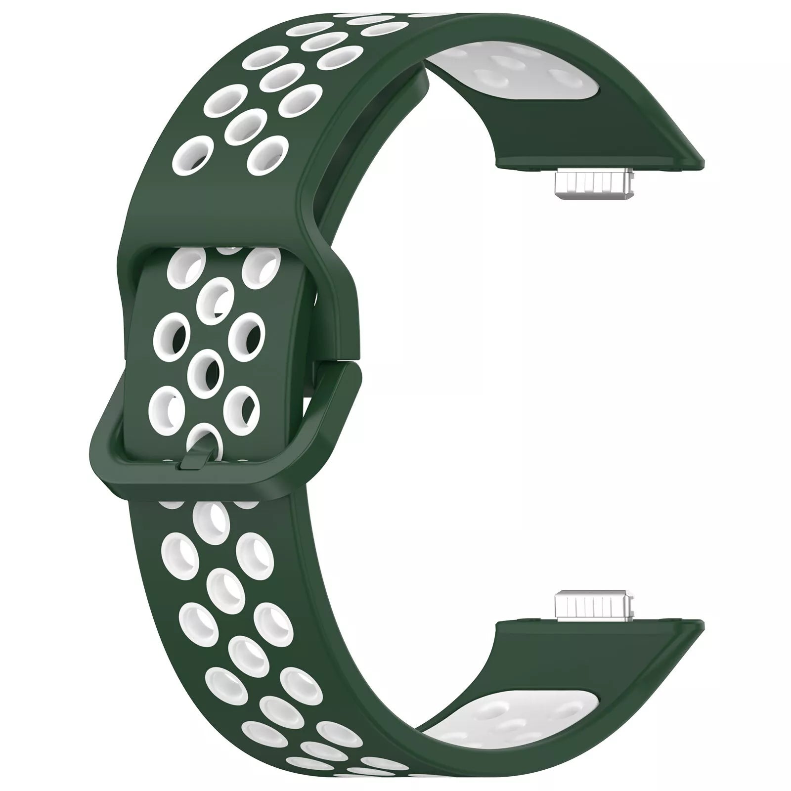 Huawei Watch Fit 5 sport bandje (groen/wit)