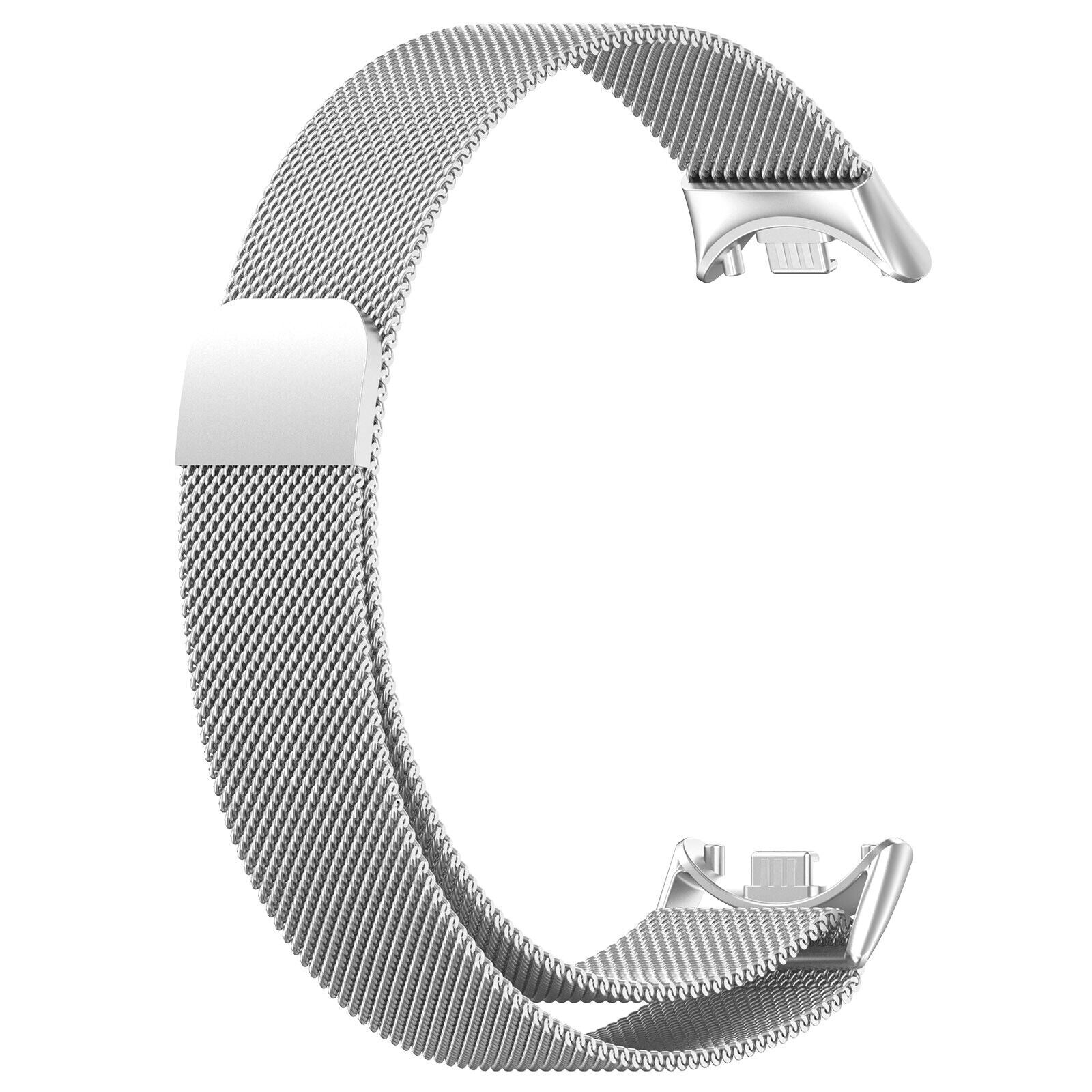 Xiaomi Smart Band 10 Milanese band (zilver)