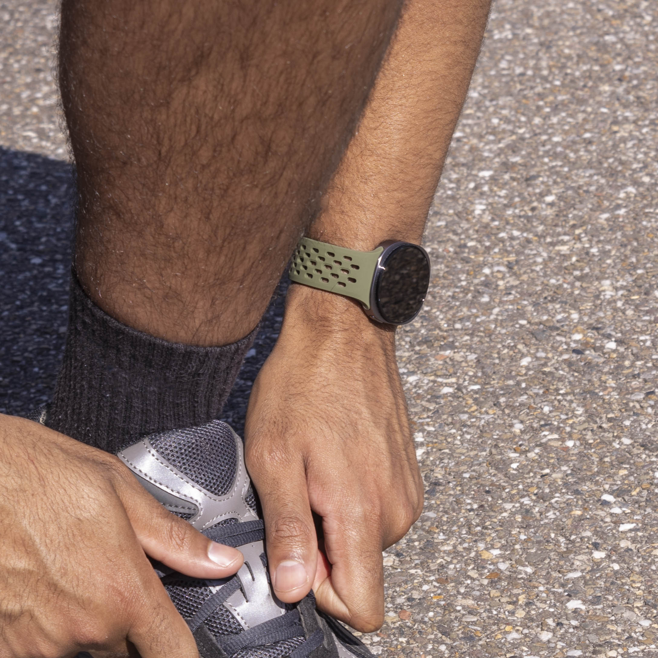 Samsung Galaxy Watch 8 Classic Silicone Air Strap (Army Green)