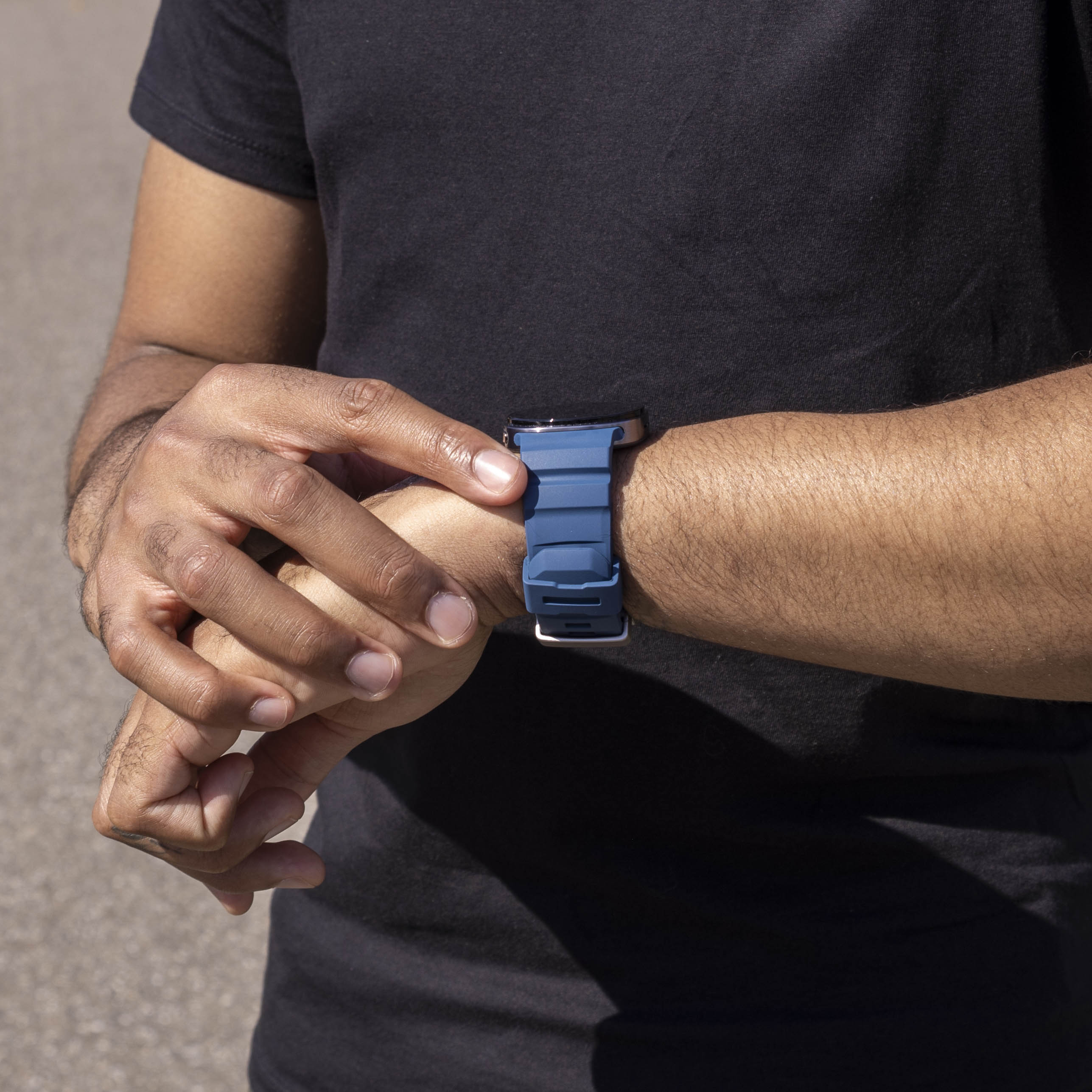 Samsung Galaxy Watch 8 Classic Extreme Silicone Strap (Dark Blue)