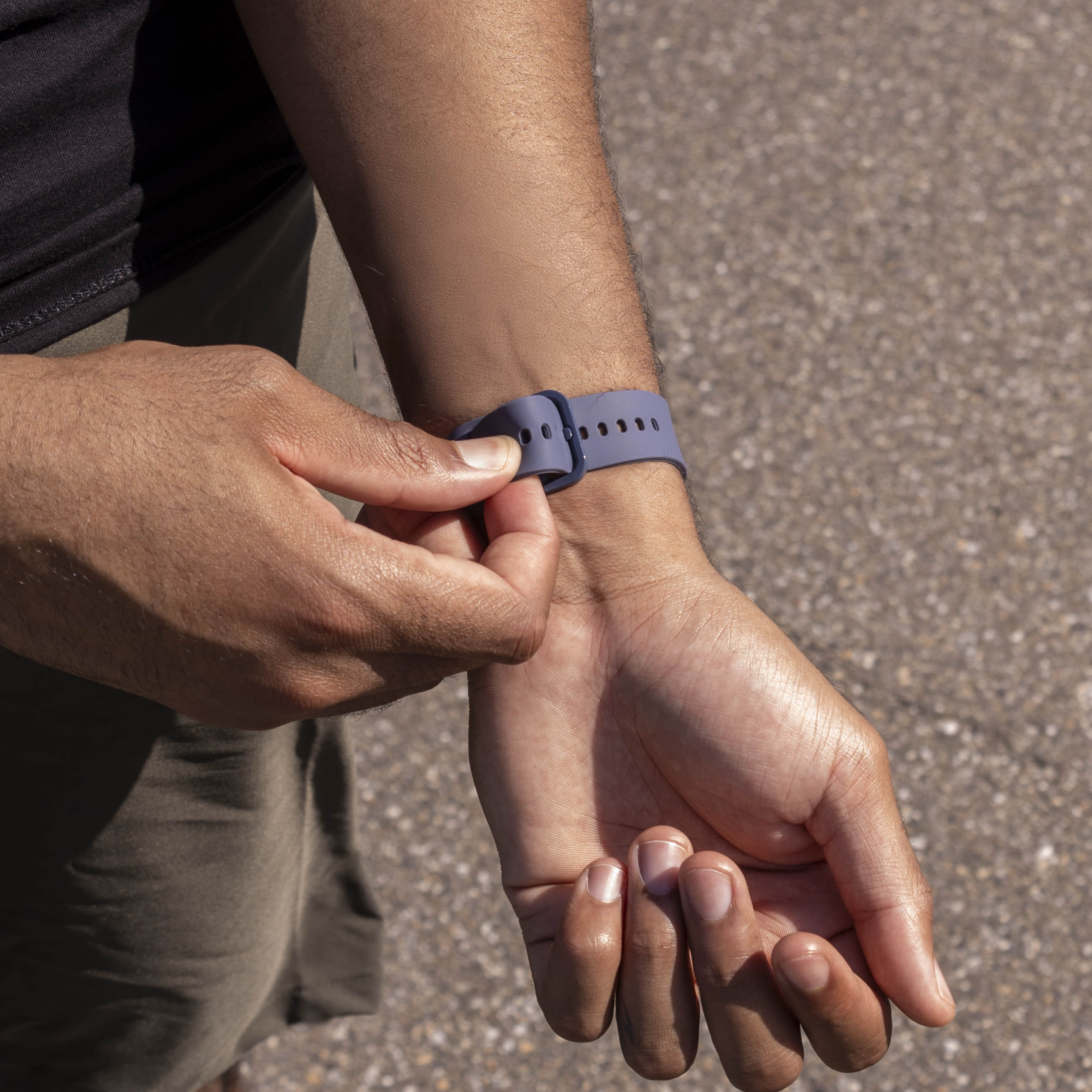 Samsung Galaxy Watch 8 Classic Silicone Strap (Greyblue)