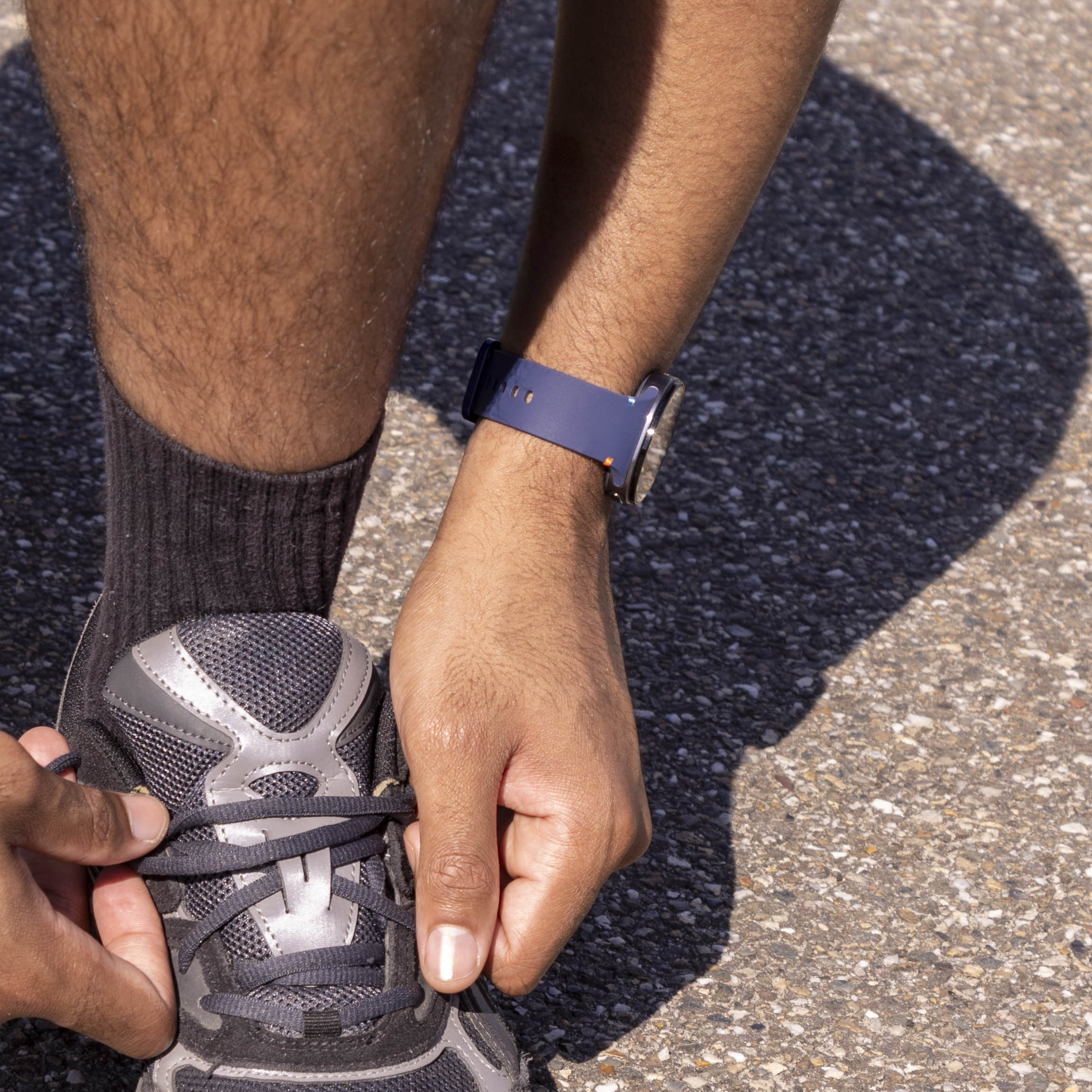 Samsung Galaxy Watch 8 Classic siliconen bandje (donkerblauw)