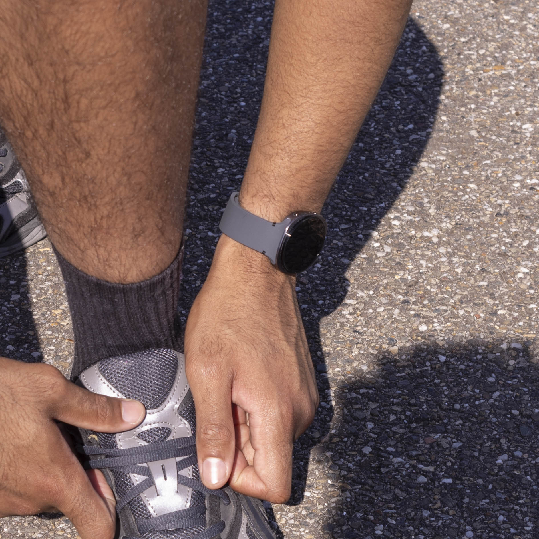 Samsung Galaxy Watch 8 - 40mm Silicone Strap (Dark Grey)