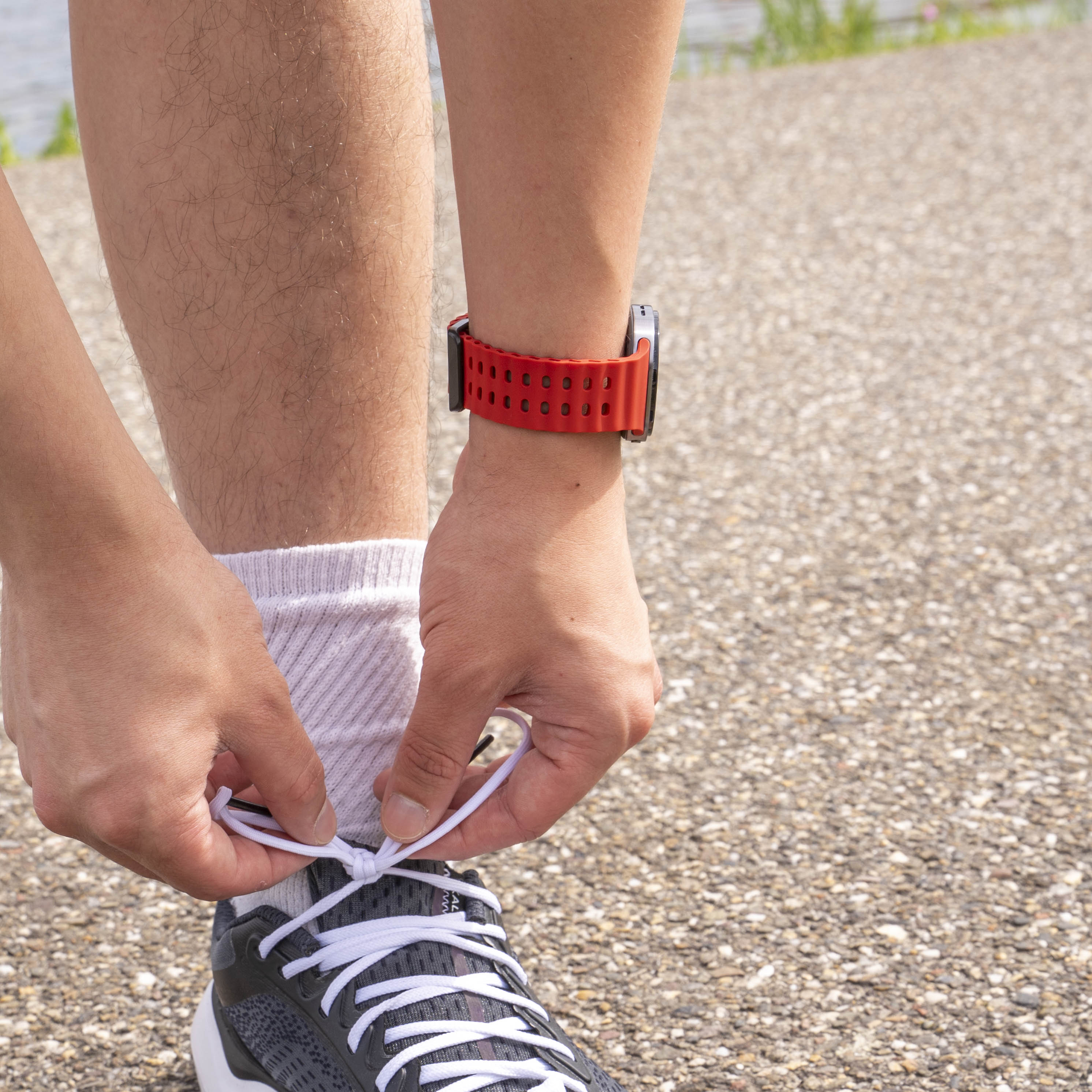 Samsung Galaxy Watch 8 - 44mm Ocean bandje (rood)