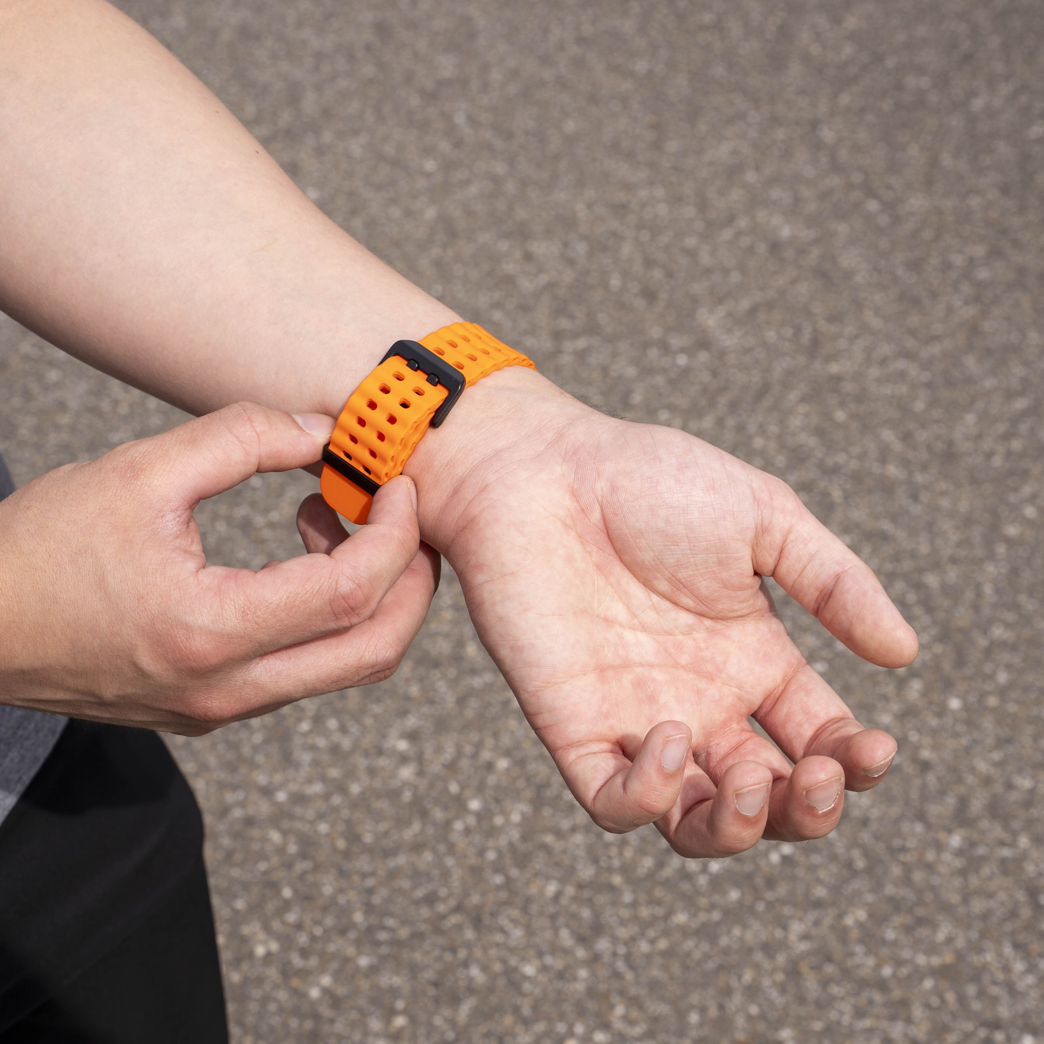 Samsung Galaxy Watch 8 - 44mm Ocean bandje (oranje)