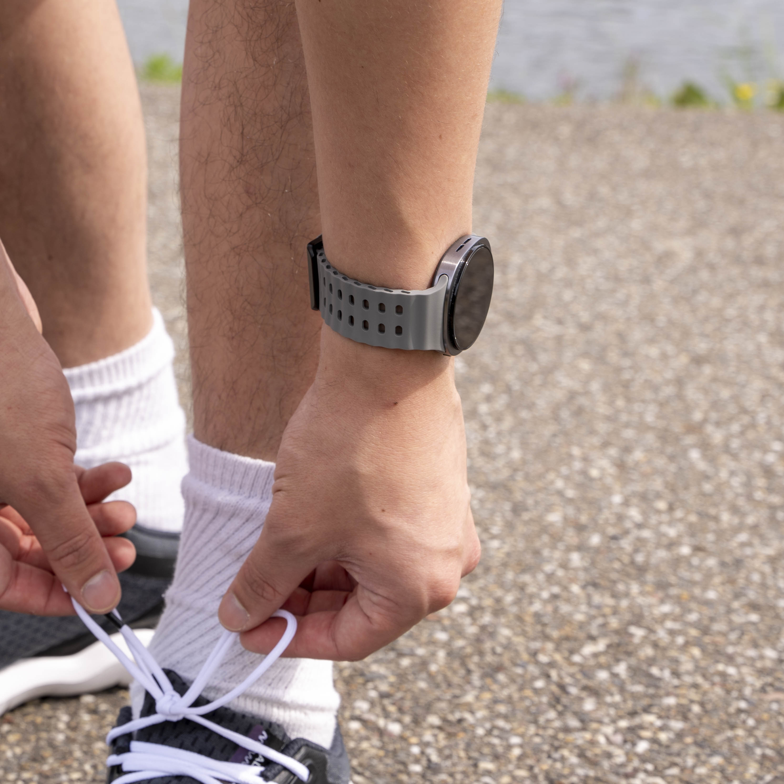 Samsung Galaxy Watch 8 - 40mm Ocean bandje (grijs)