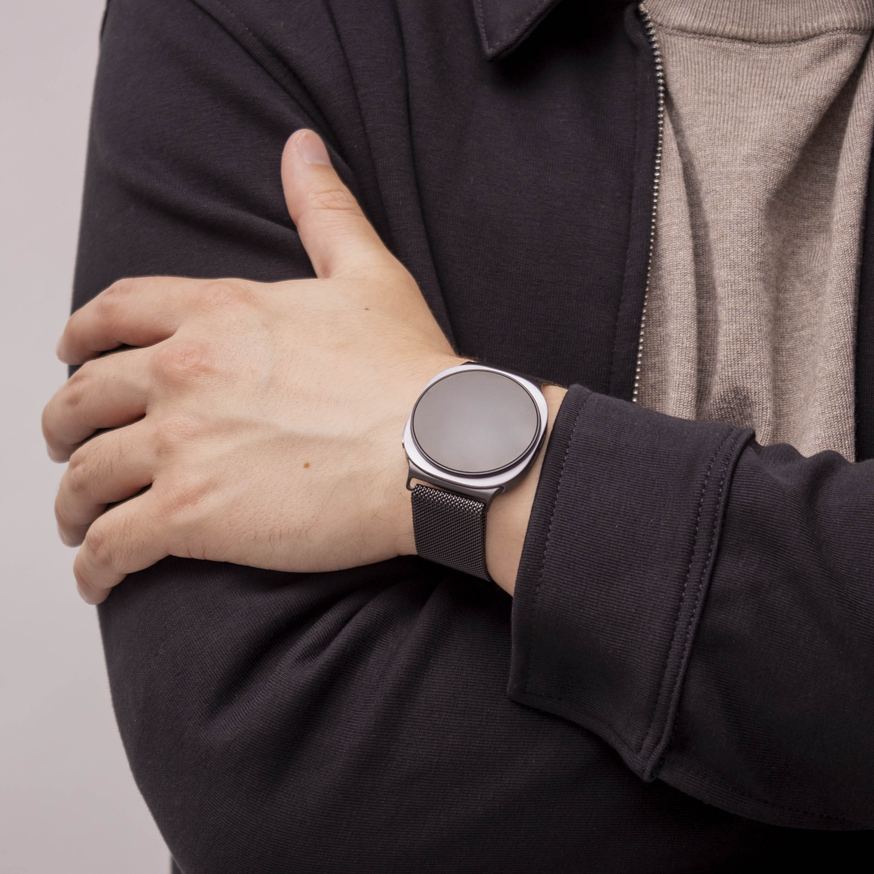 Samsung Galaxy Watch 8 Classic Milanese band (zwart)