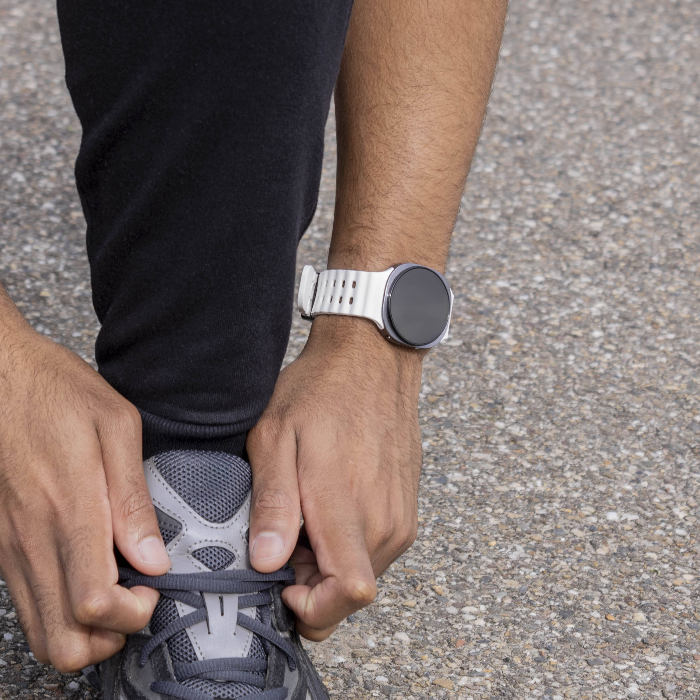 Samsung Galaxy Watch 8 - 44mm Ocean bandje (wit)