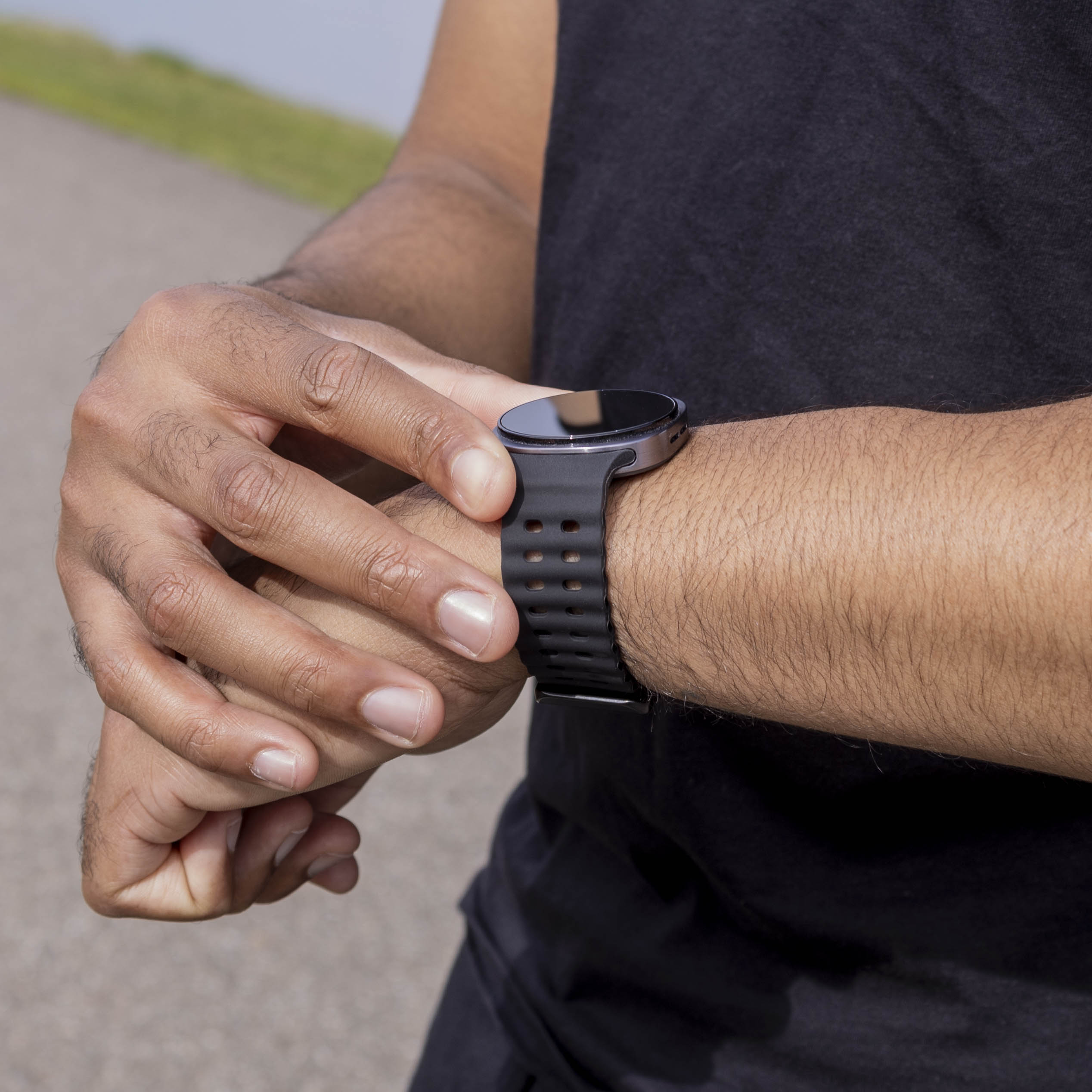 Samsung Galaxy Watch 8 - 40mm Ocean Strap (Black)