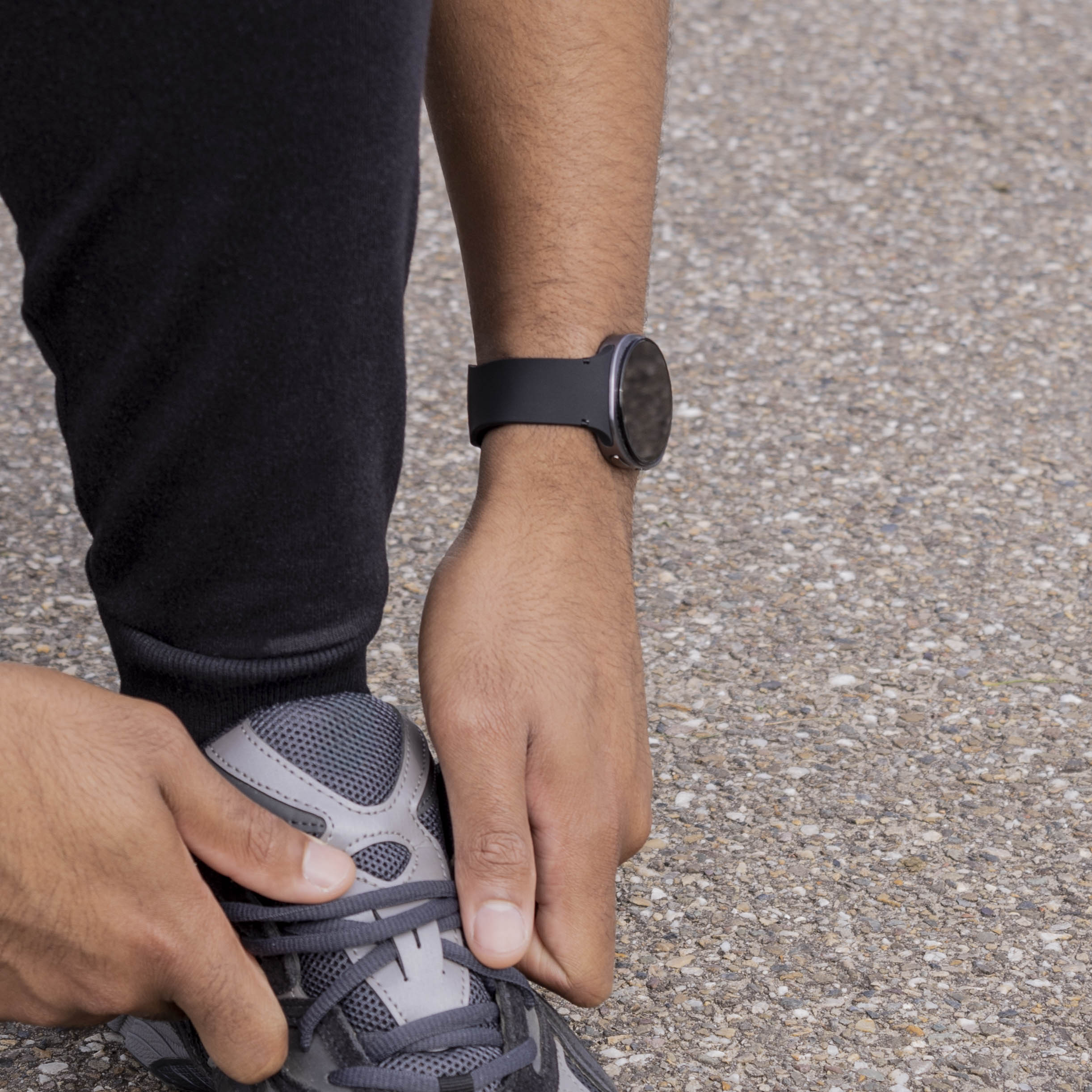 Samsung Galaxy Watch 8 - 44mm siliconen bandje (zwart)