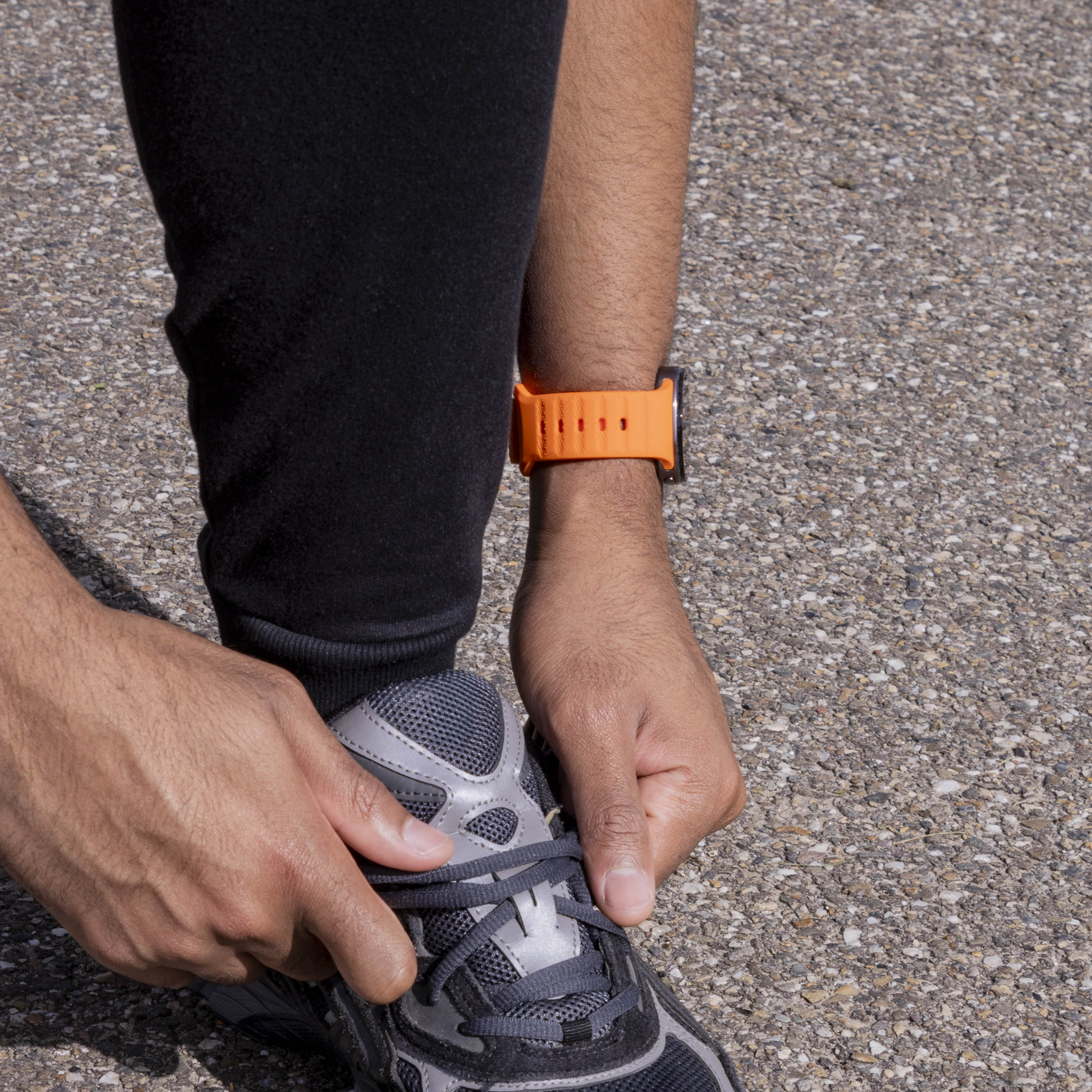 Samsung Galaxy Watch 8 - 40mm outdoor siliconen bandje (oranje)