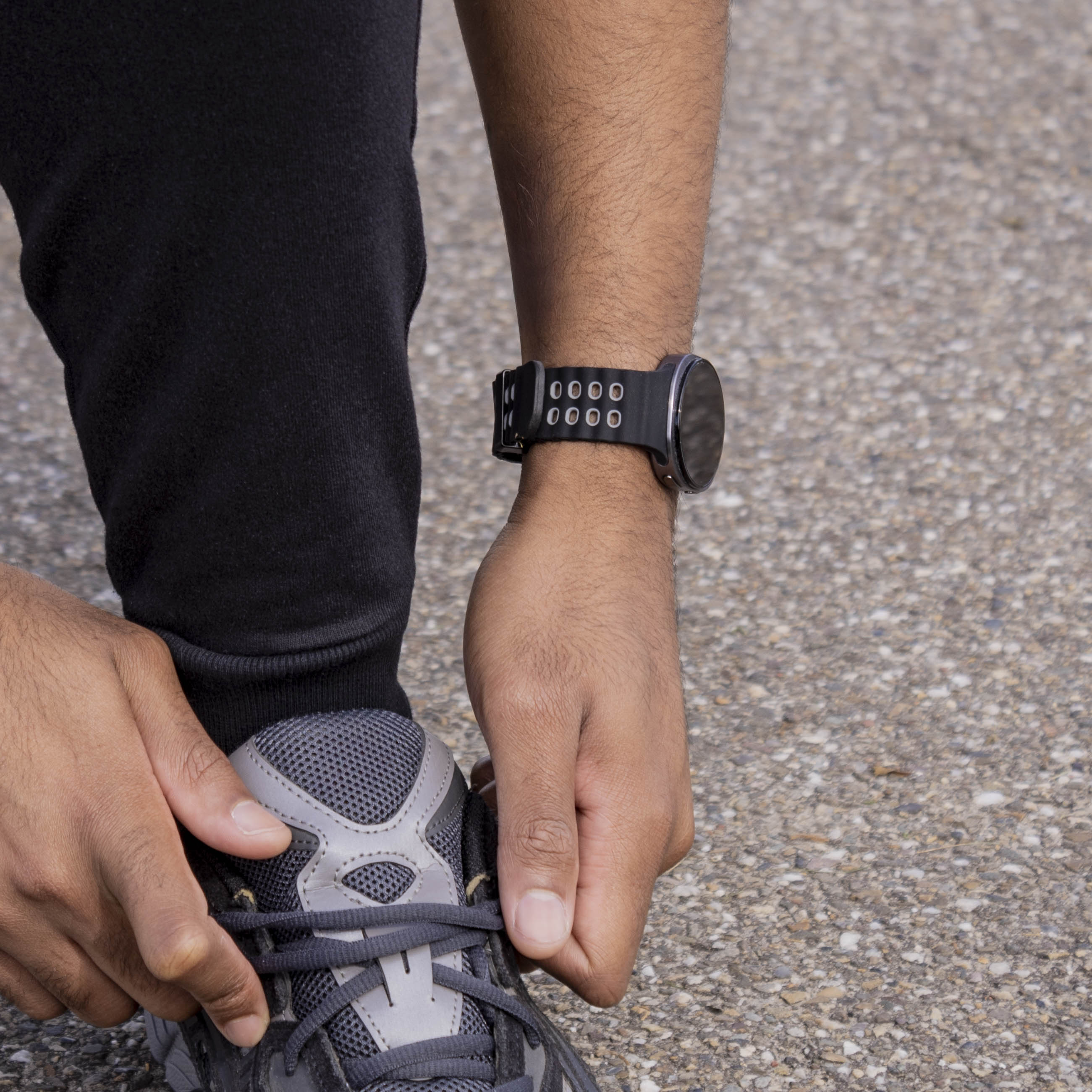 Samsung Galaxy Watch 8 Classic Ocean bandje (zwart/grijs)