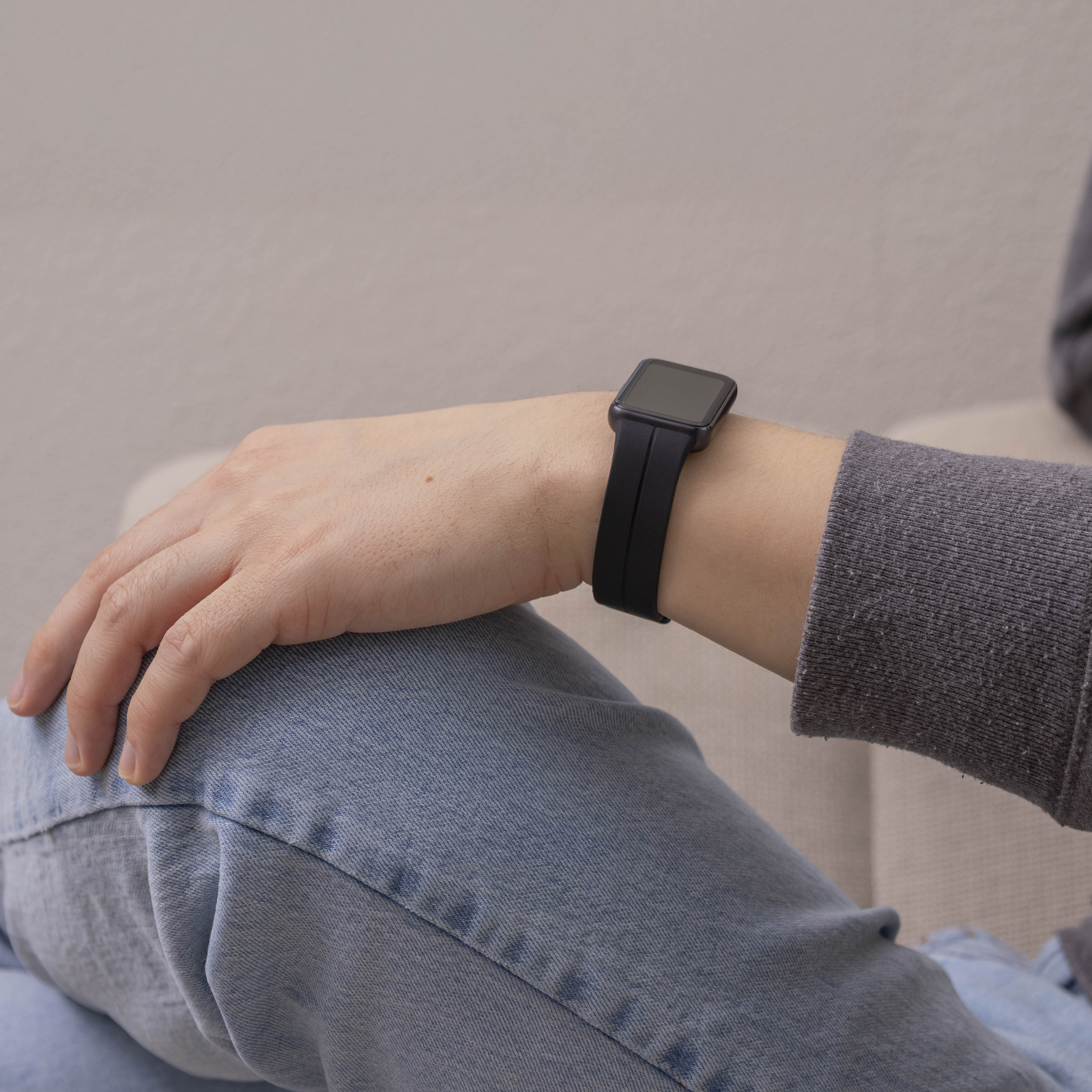 Samsung Galaxy Fit 3 D-buckle siliconen bandje (zwart)