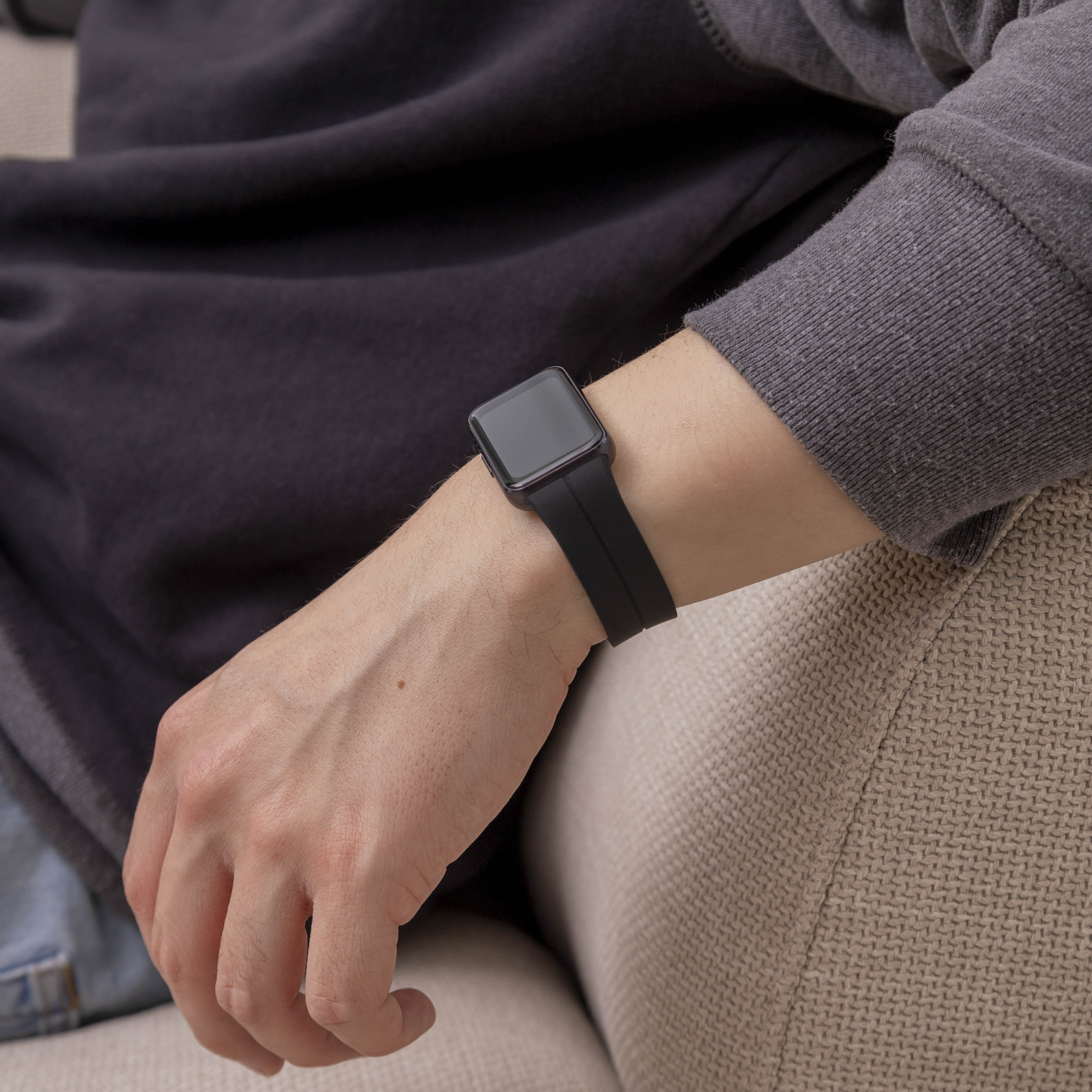 Samsung Galaxy Fit 3 D-buckle siliconen bandje (zwart)