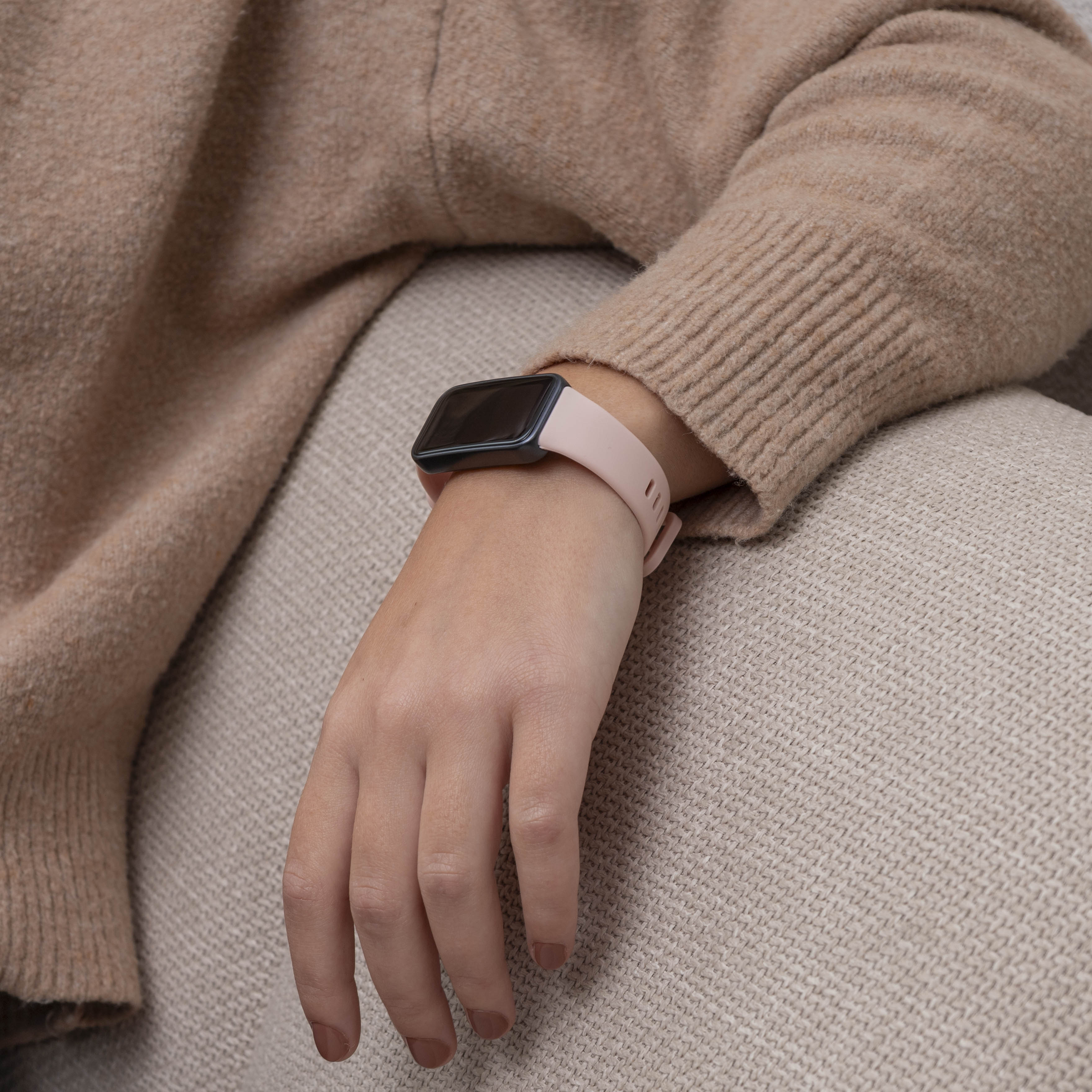 Huawei Band 10 Silicone Classic Strap (Pink)