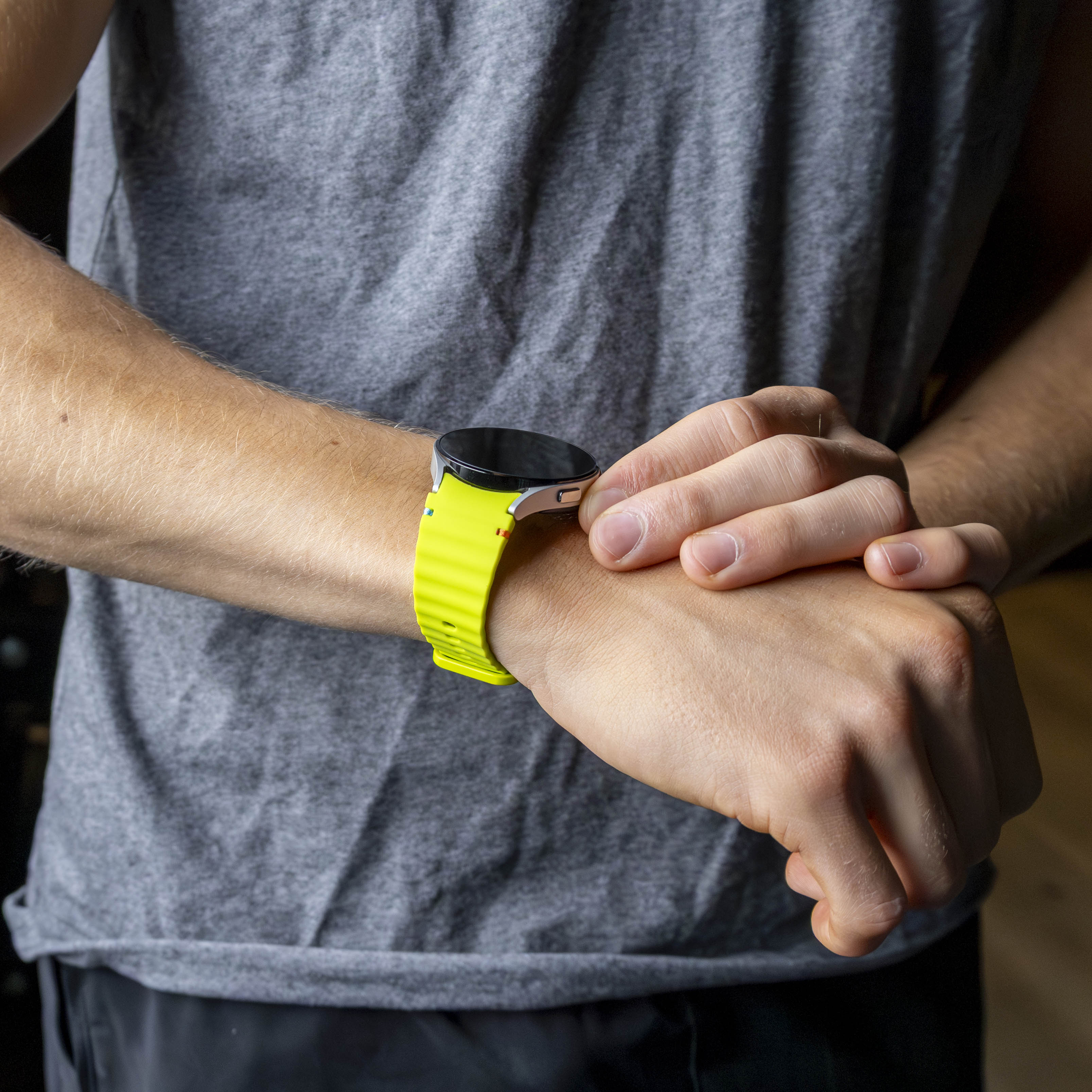 Samsung Galaxy Watch FE Wave bandje (lime)