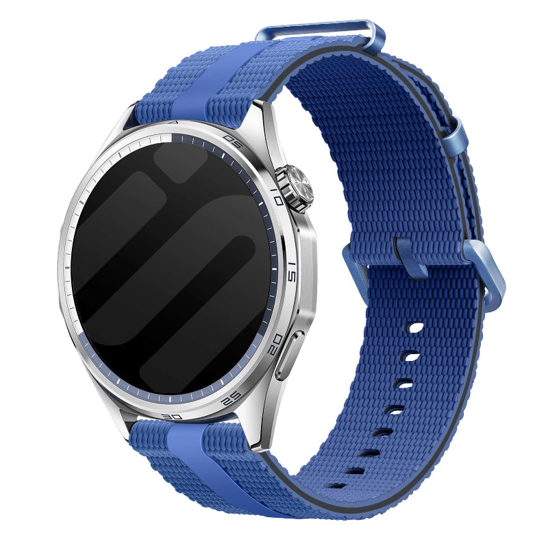 Amazfit Active 3 Premium Silicone Active Strap (Blue)