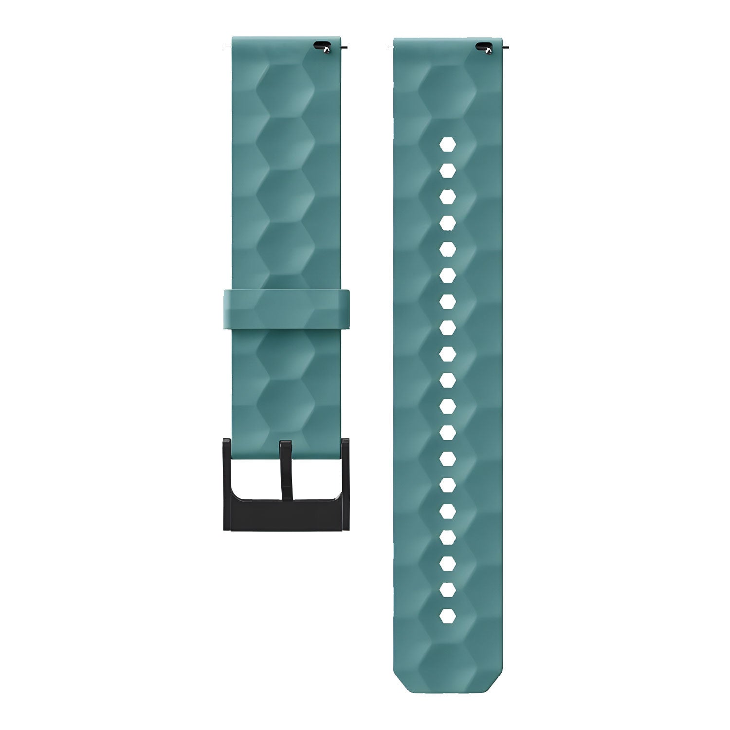 Amazfit Active silicone hexa band (grijsblauw)